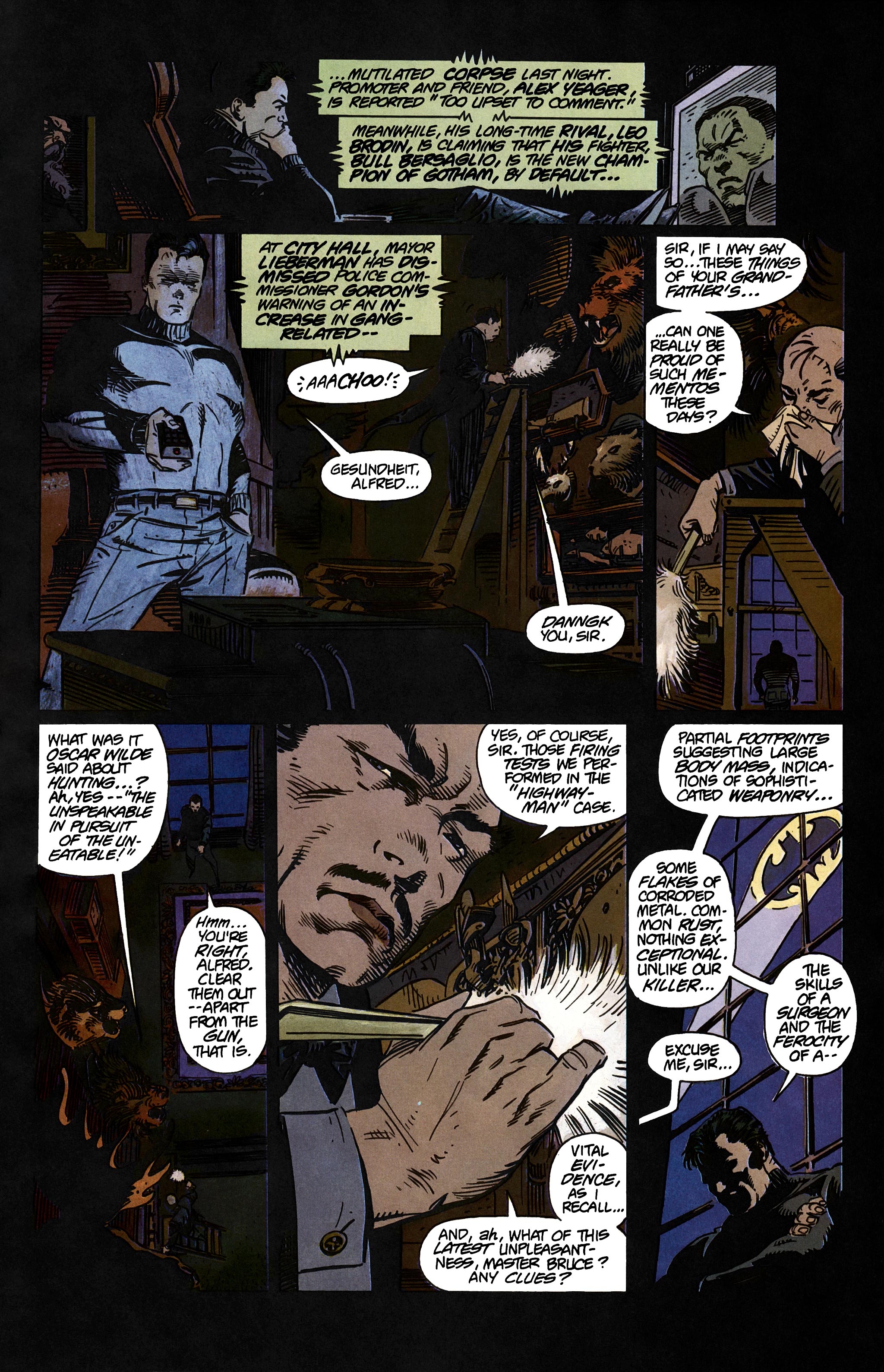 Read online Batman Versus Predator comic -  Issue # Full - 23