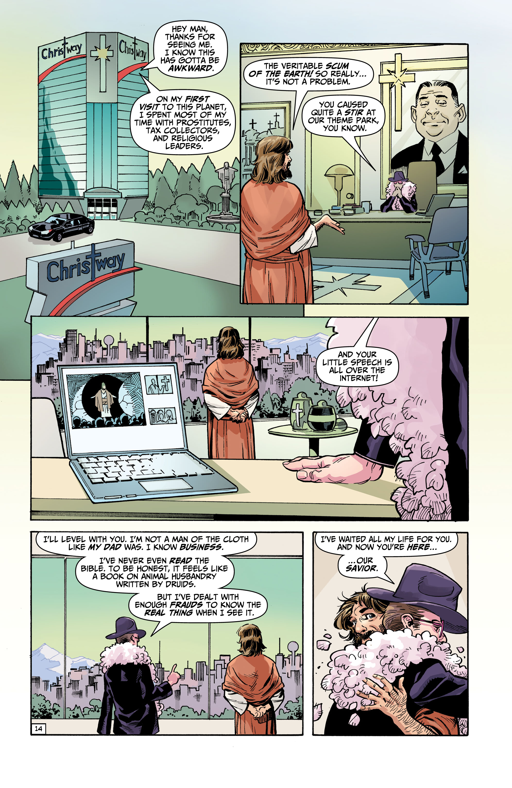 Read online Second Coming: Only Begotten Son comic -  Issue #3 - 16