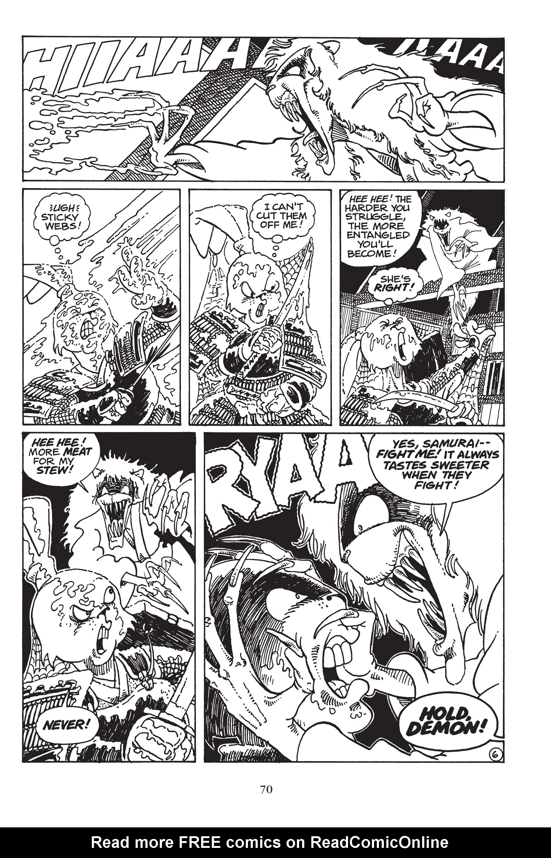 Read online Usagi Yojimbo (1987) comic -  Issue # _TPB 7 - 64