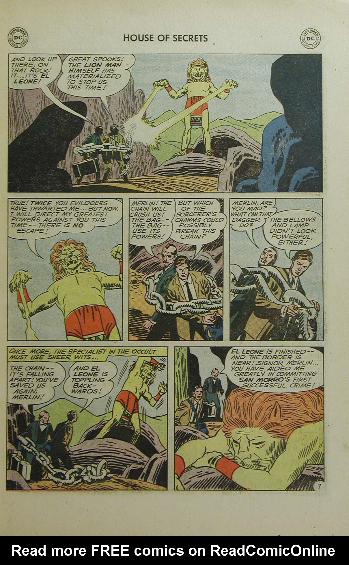 Read online House of Secrets (1956) comic -  Issue #52 - 31