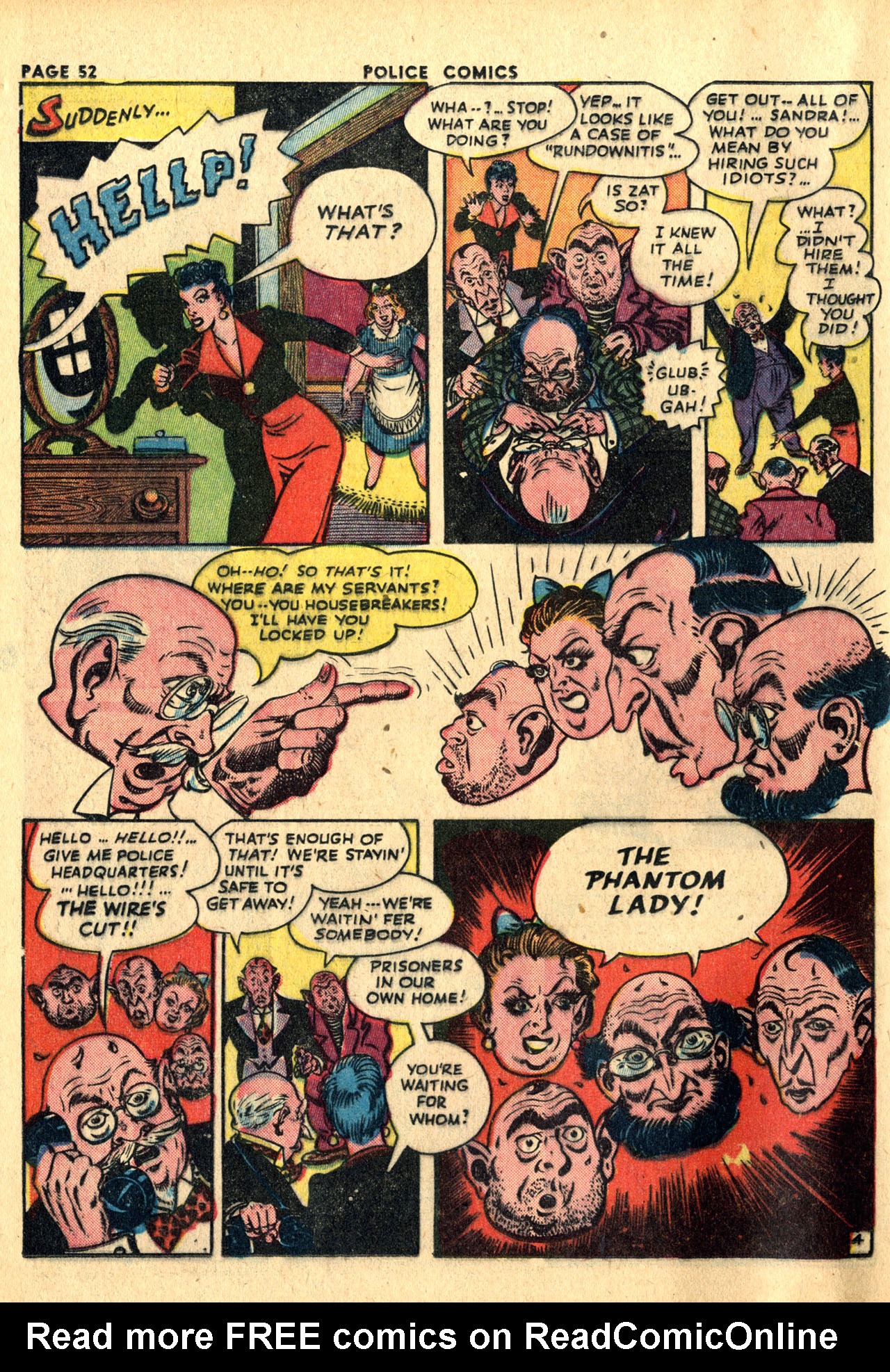 Read online Police Comics comic -  Issue #23 - 54