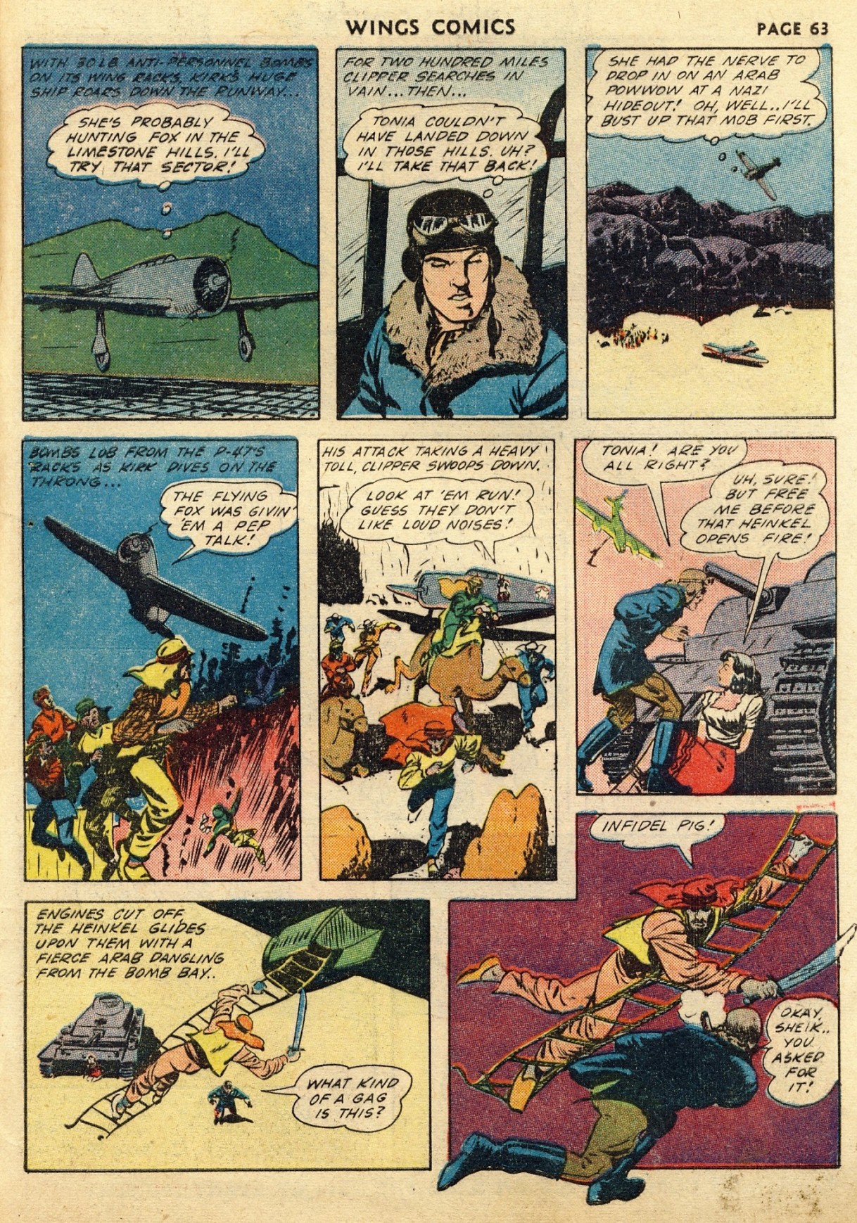 Read online Wings Comics comic -  Issue #33 - 65