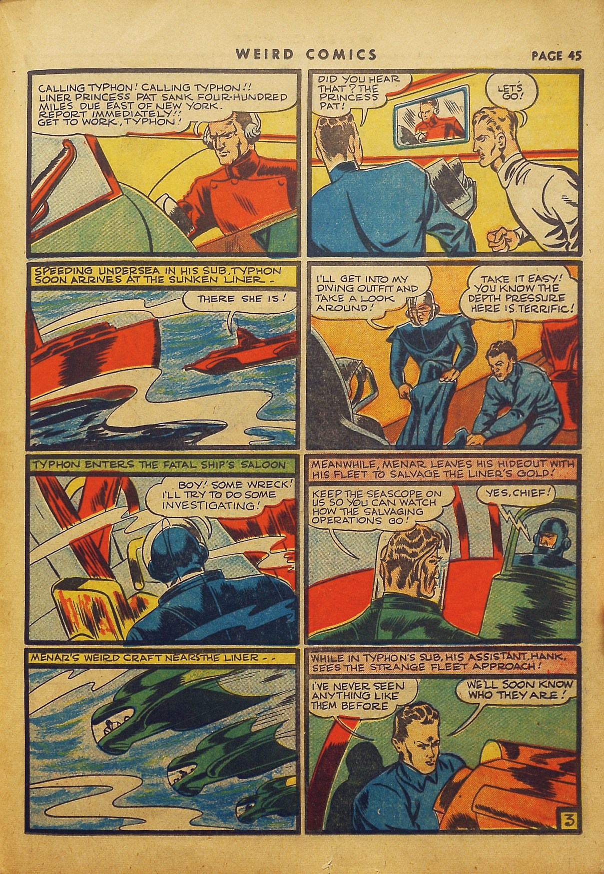 Read online Weird Comics comic -  Issue #6 - 46