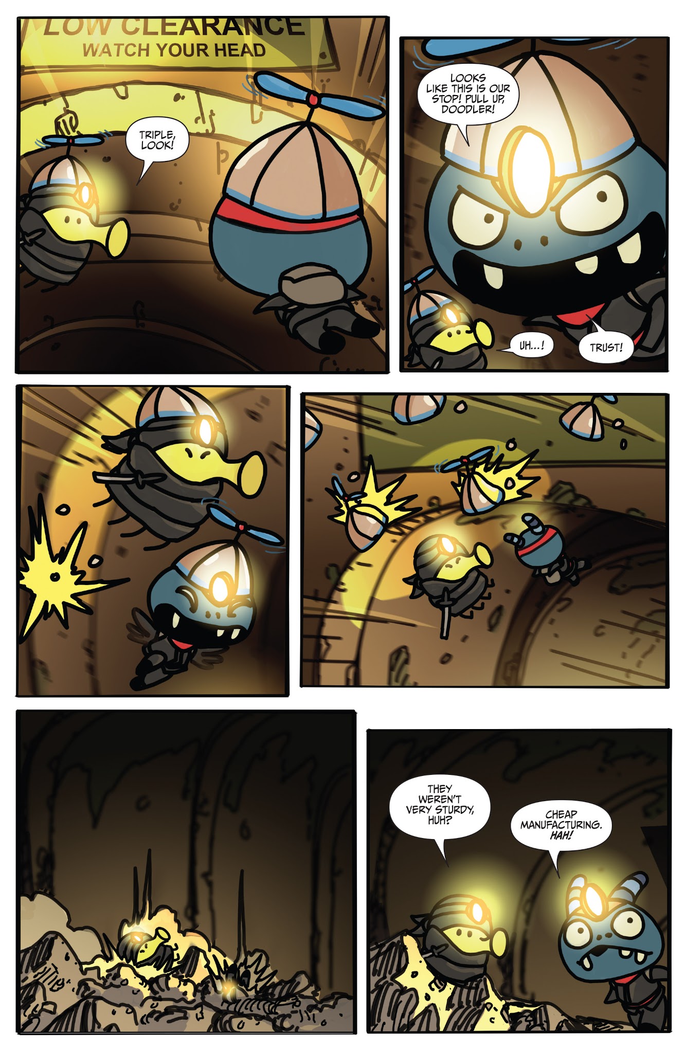 Read online Doodle Jump Comics comic -  Issue #4 - 9