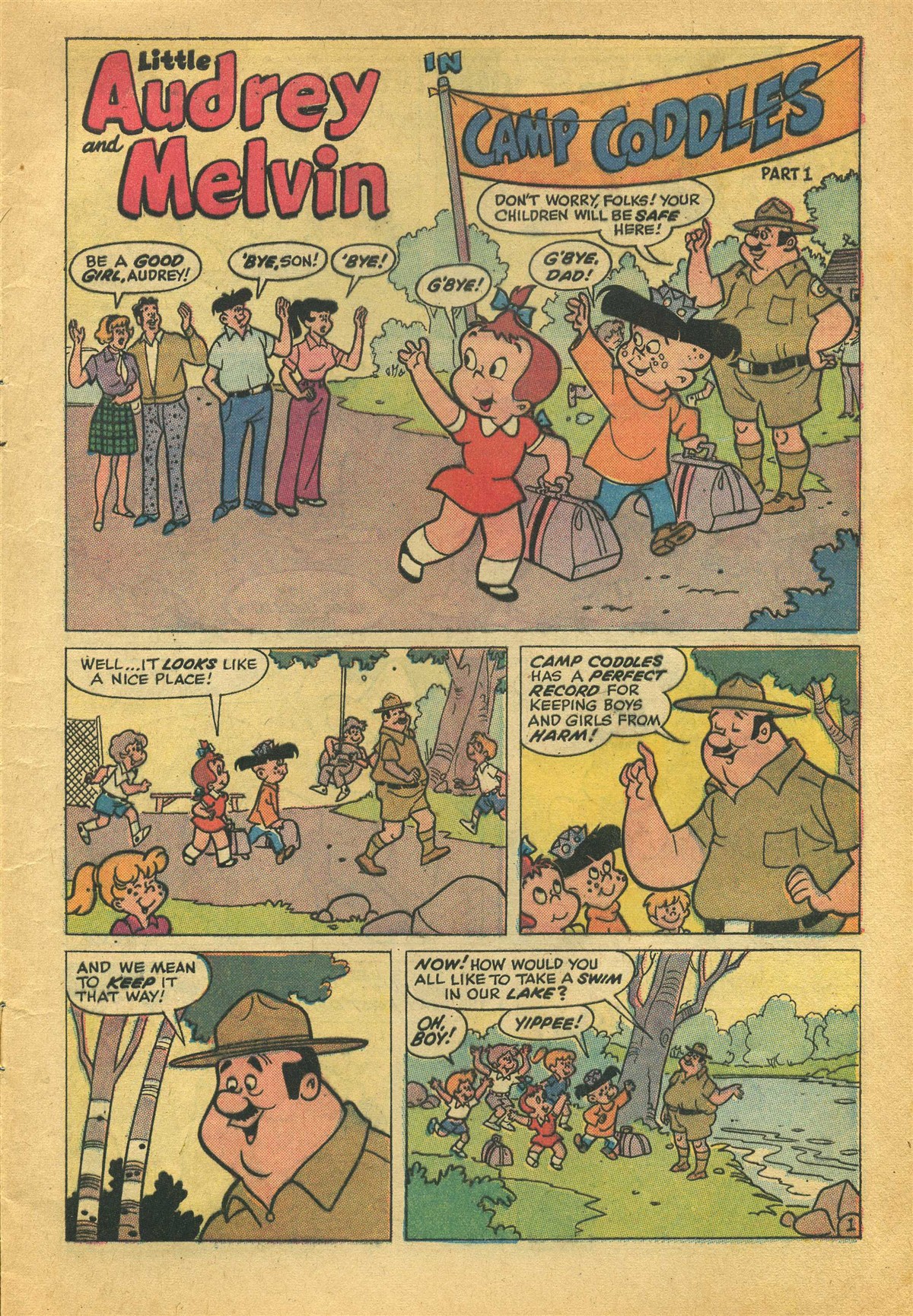Read online Little Audrey And Melvin comic -  Issue #60 - 5