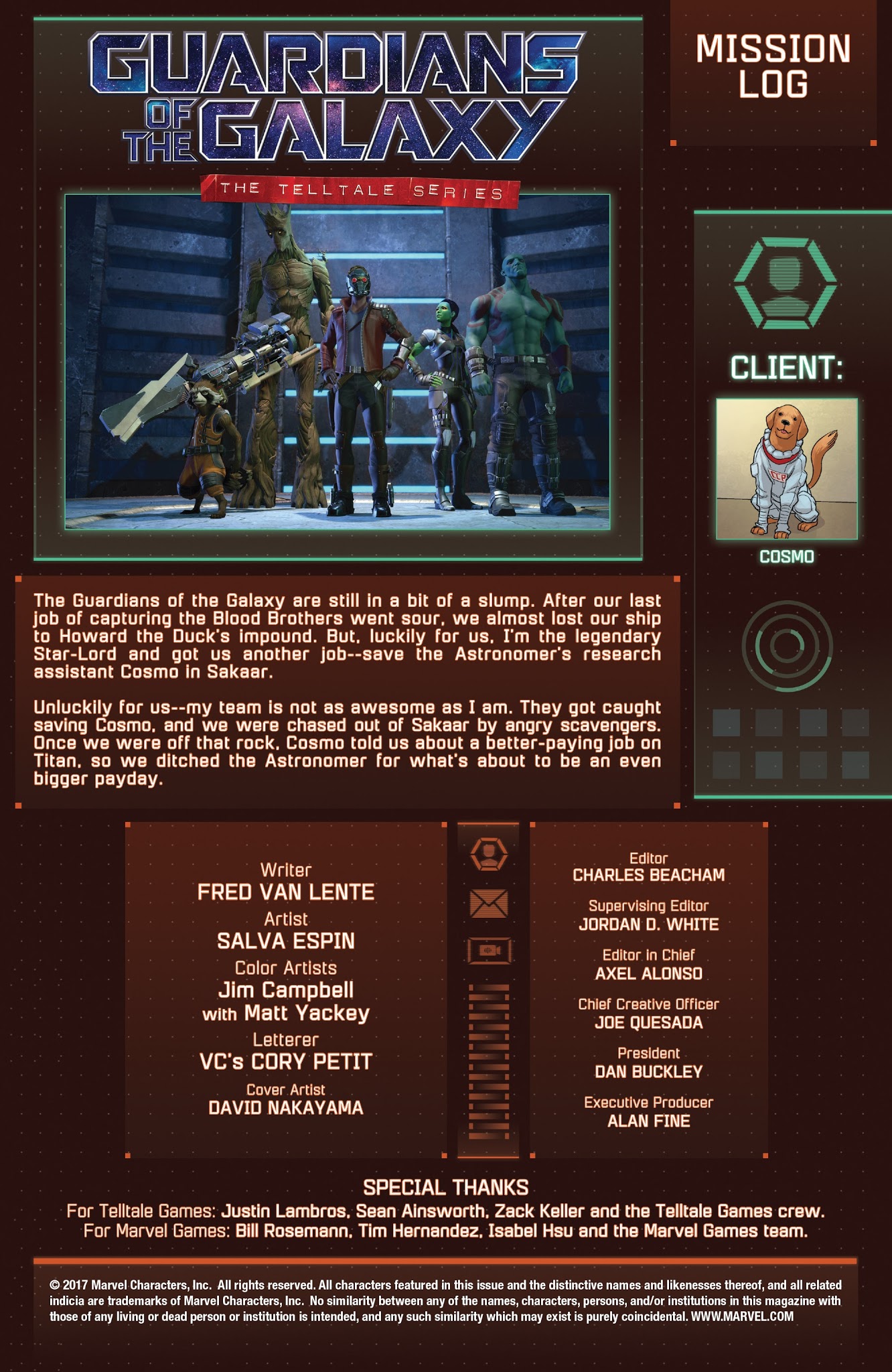 Read online Guardians of the Galaxy: Telltale Games comic -  Issue #4 - 2