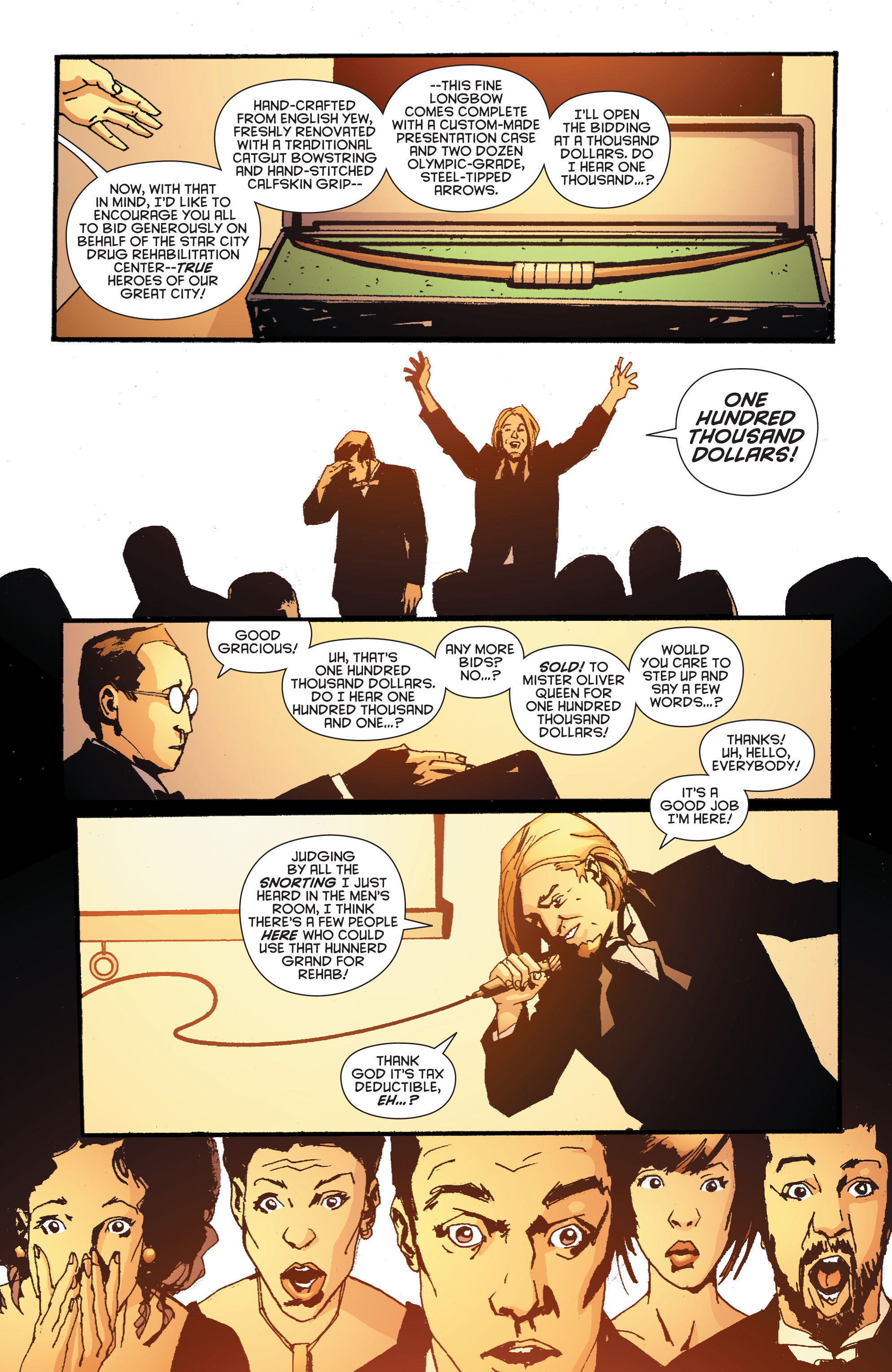 Read online Green Arrow: Year One comic -  Issue # _TPB - 17