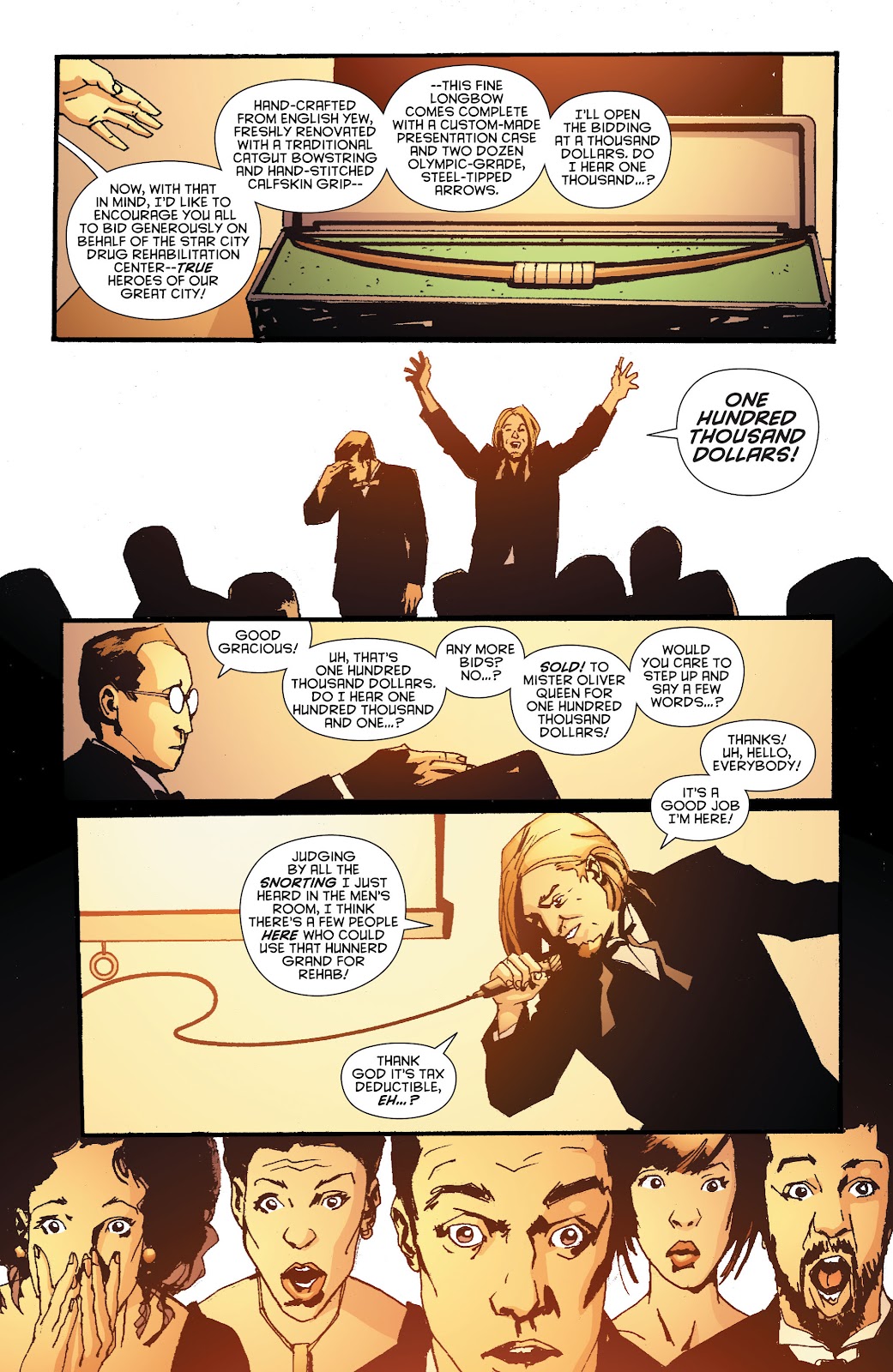 Green Arrow: Year One issue TPB - Page 17