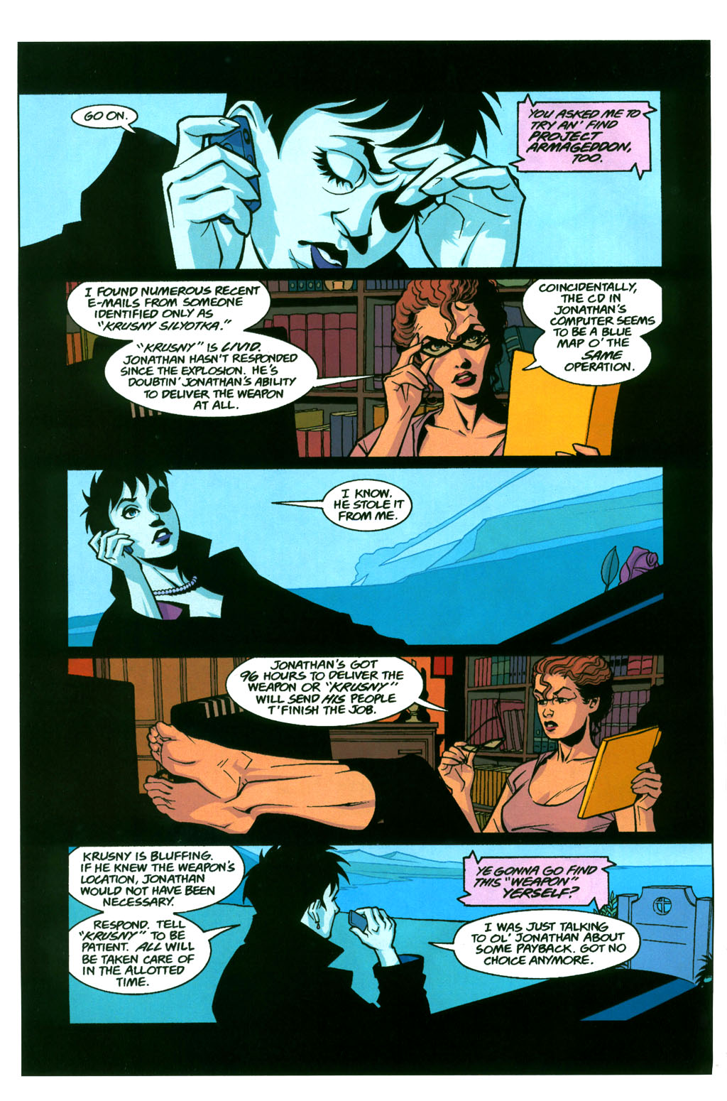 Read online Domino (2003) comic -  Issue #3 - 5