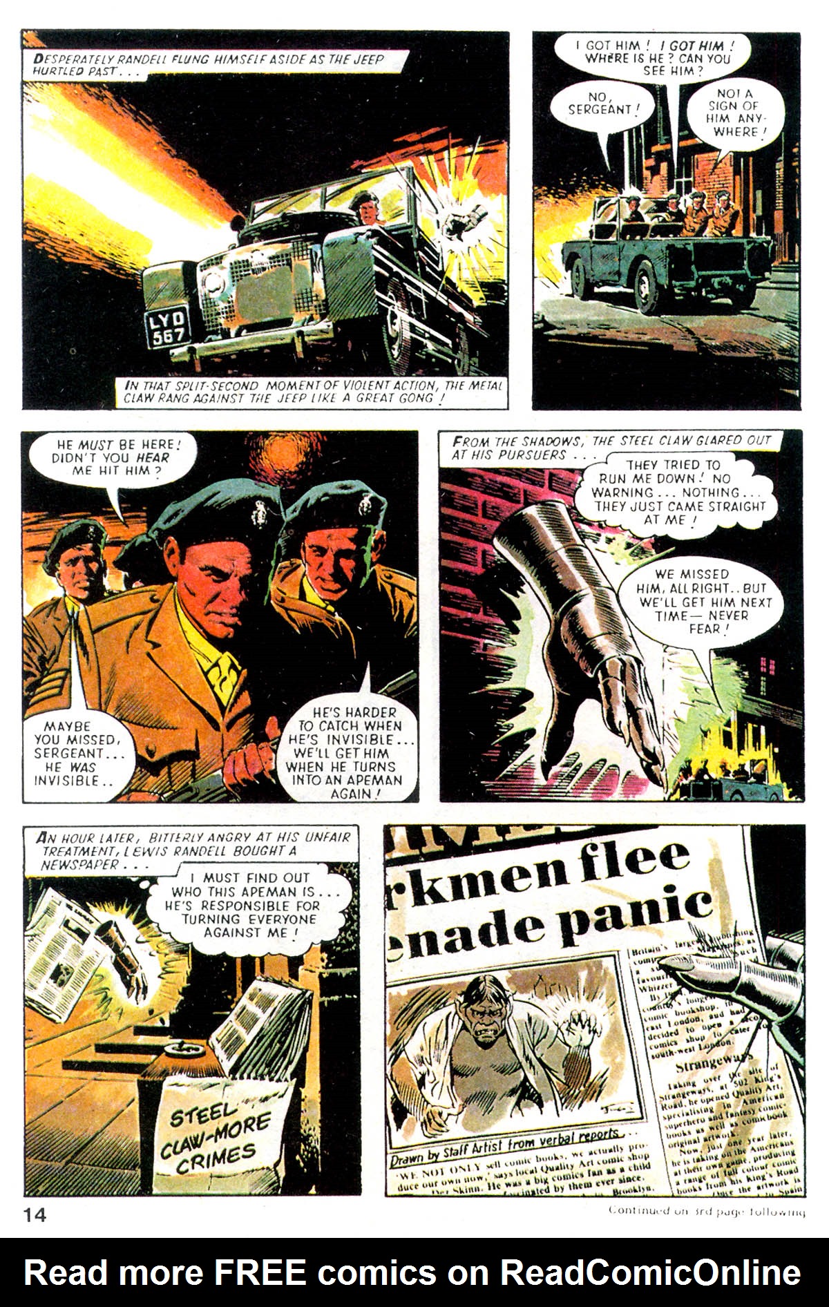 Read online The Steel Claw comic -  Issue #3 - 14