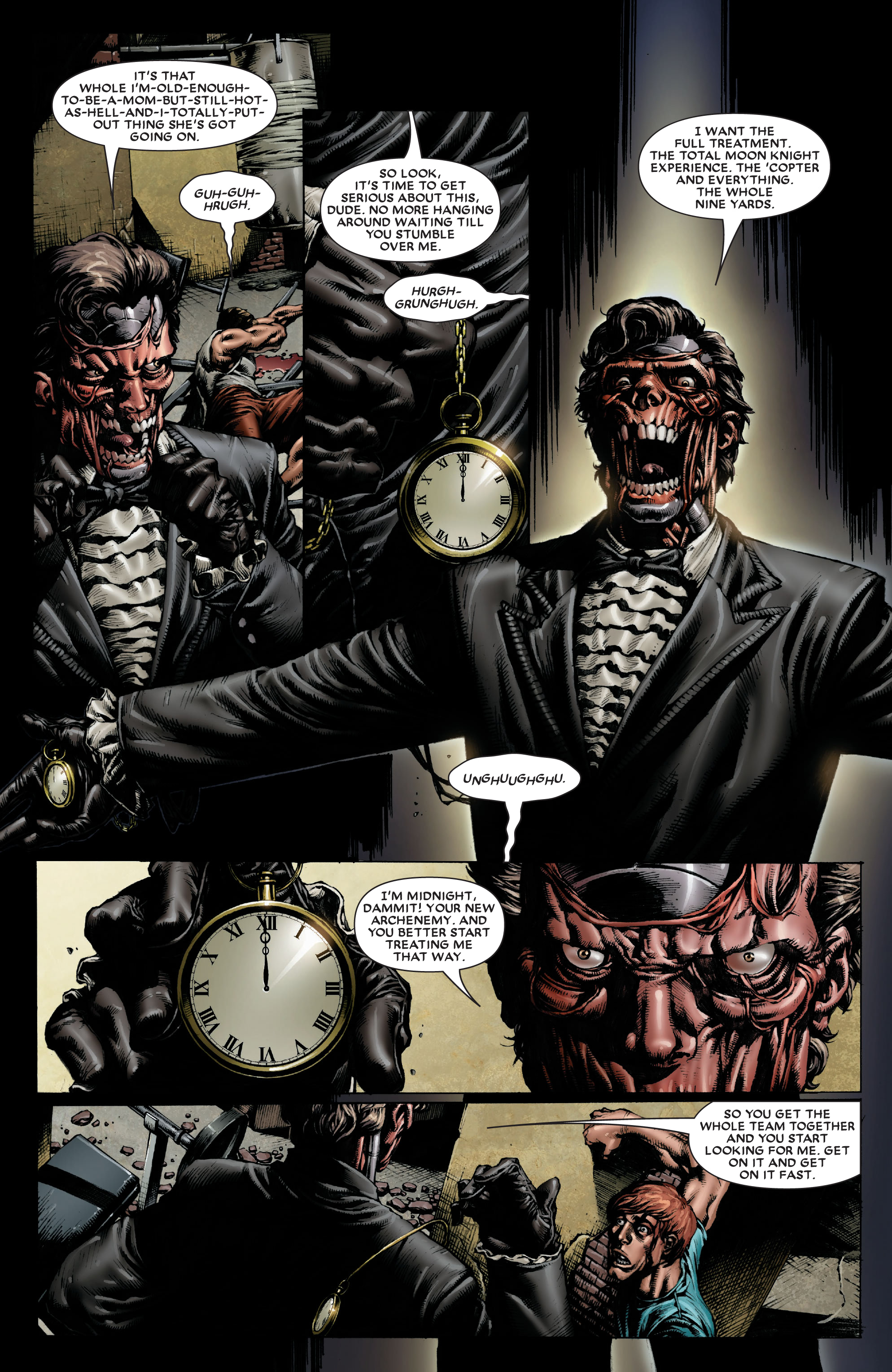Read online Moon Knight by Huston, Benson & Hurwitz Omnibus comic -  Issue # TPB (Part 3) - 6