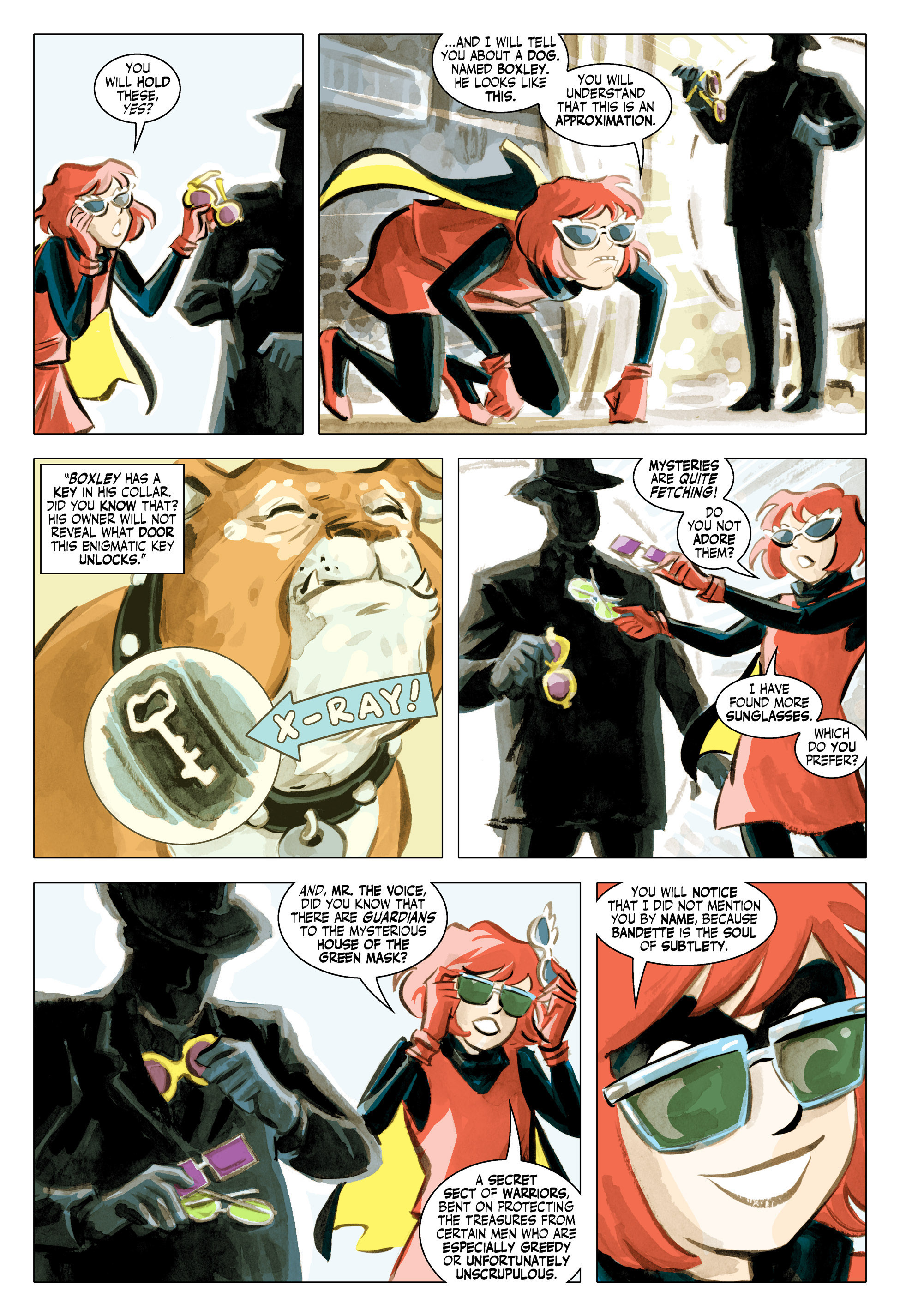 Read online Bandette (2012) comic -  Issue #12 - 7