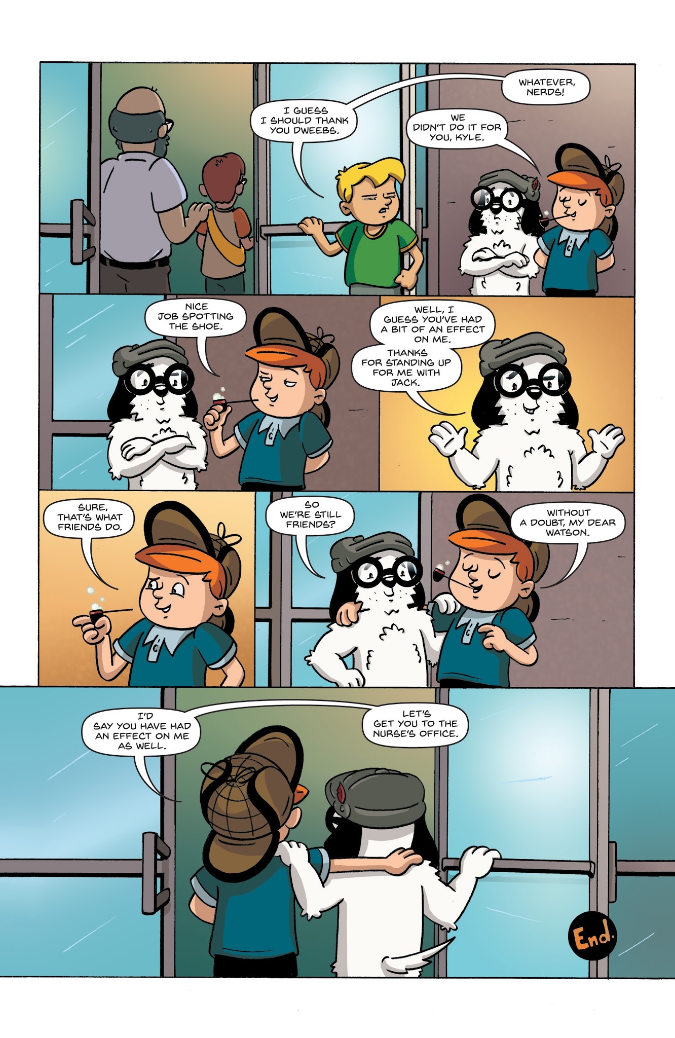 Read online Kid Sherlock comic -  Issue #4 - 24