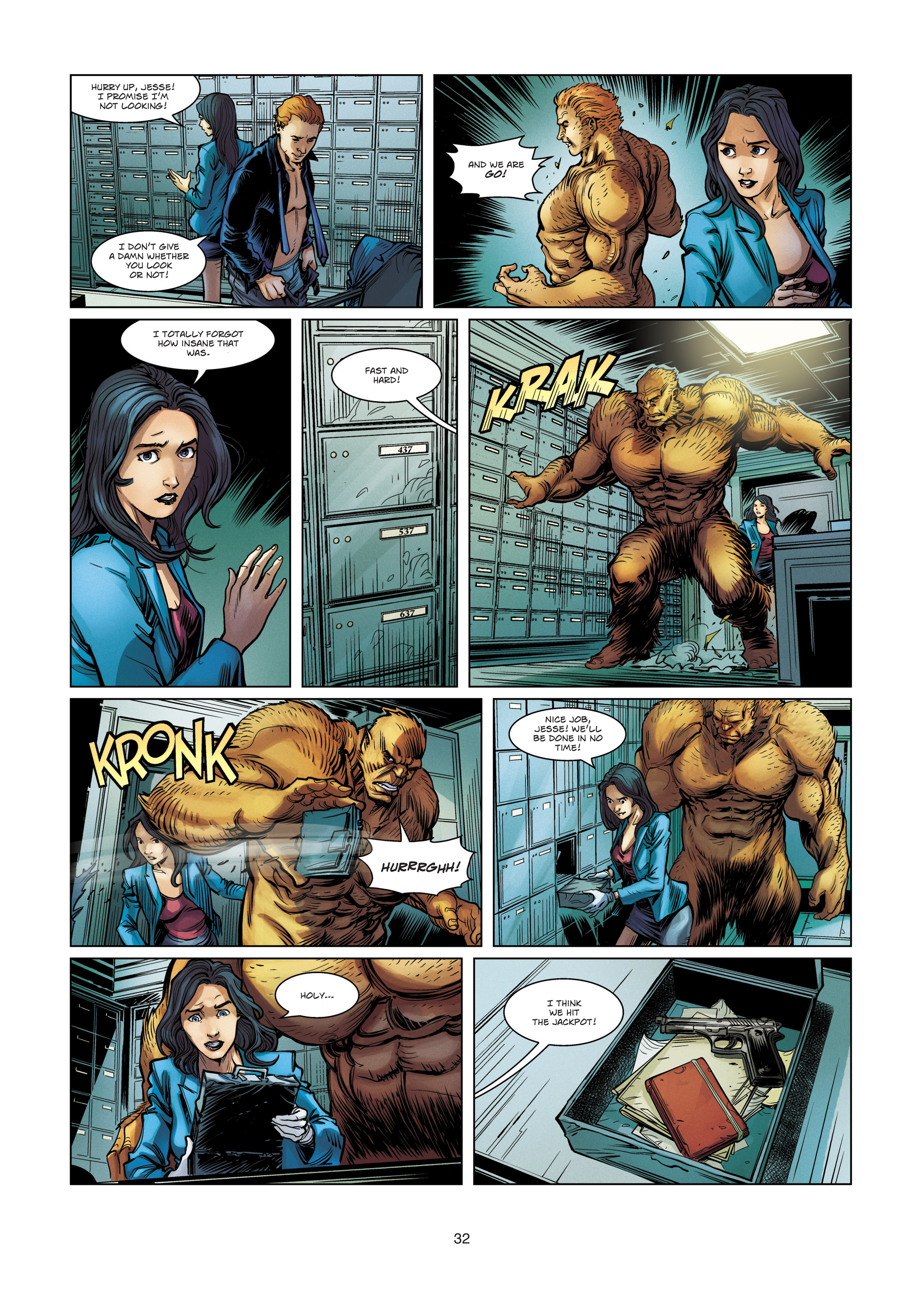 Read online Vigilantes comic -  Issue #4 - 32