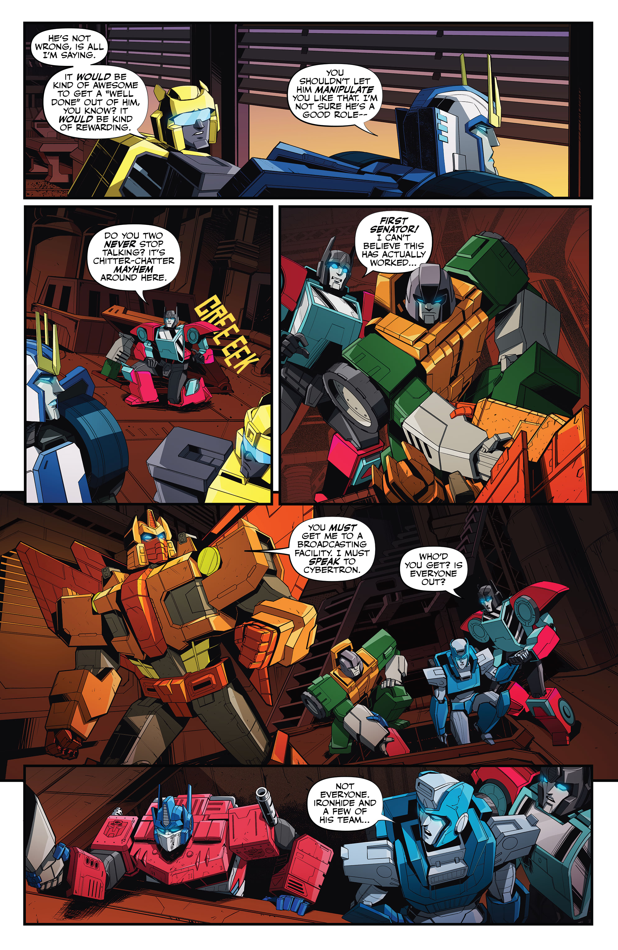 Read online Transformers (2019) comic -  Issue #25 - 25