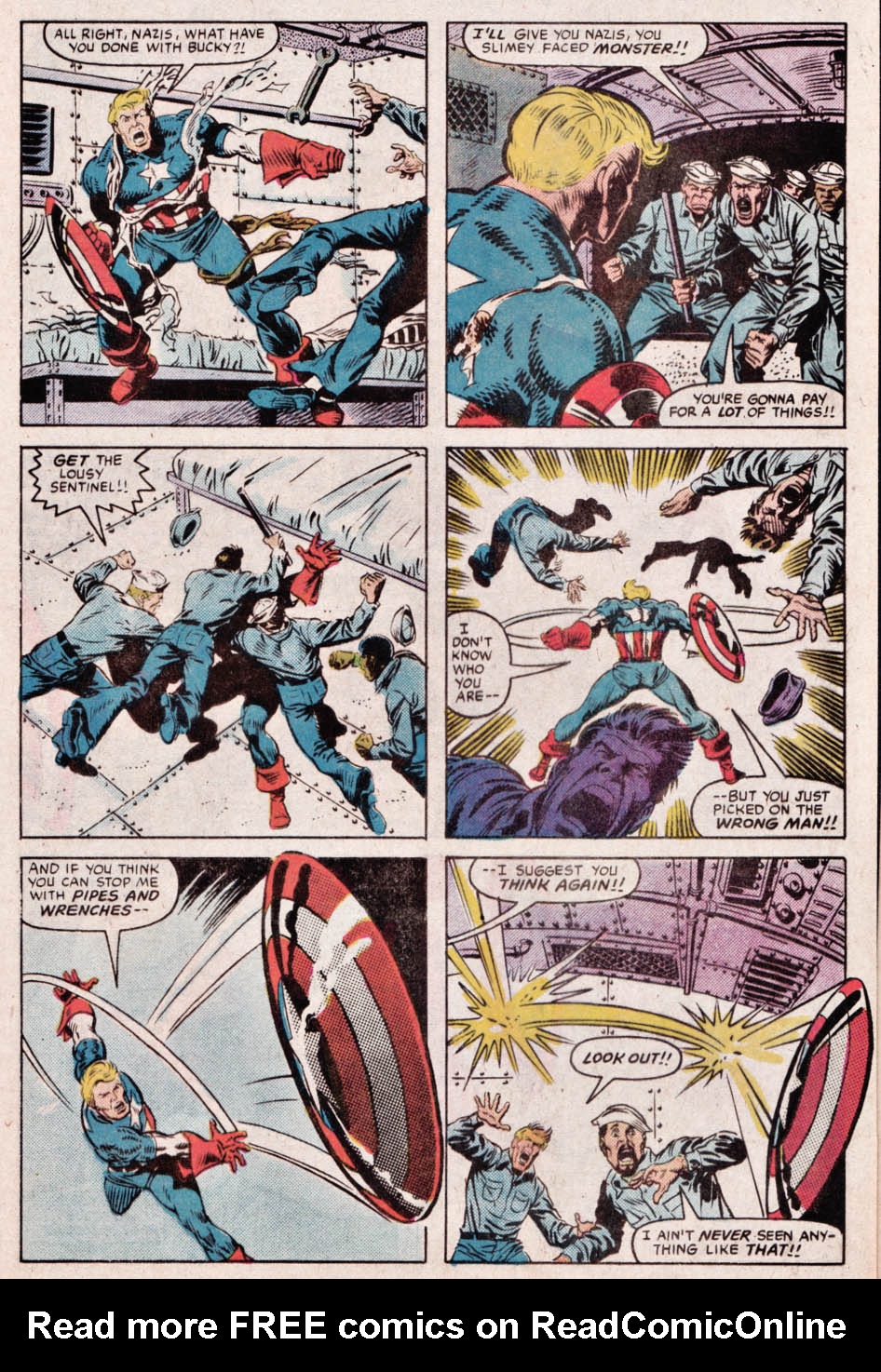 Read online What If? (1977) comic -  Issue #44 - Captain America were revived today - 23