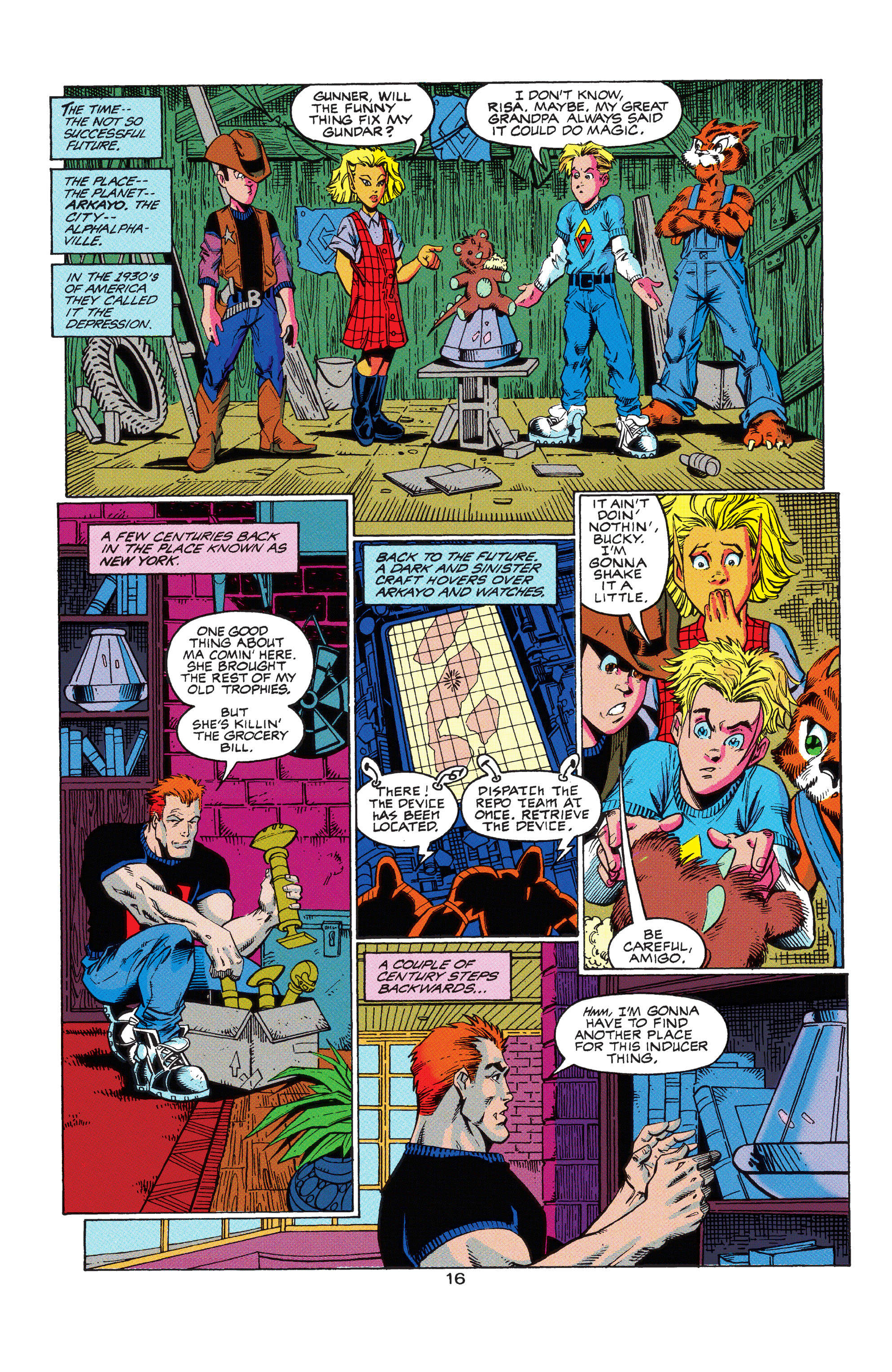 Read online Guy Gardner: Warrior comic -  Issue # _Annual 2 - 17