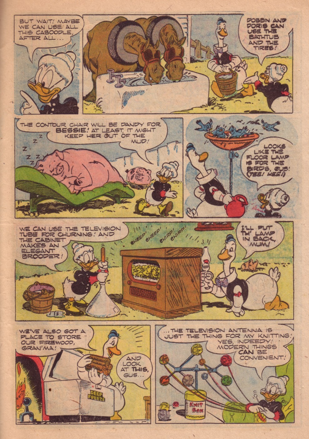Read online Walt Disney's Comics and Stories comic -  Issue #153 - 39