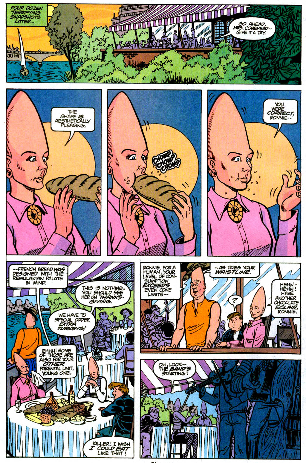 Read online Coneheads comic -  Issue #3 - 19