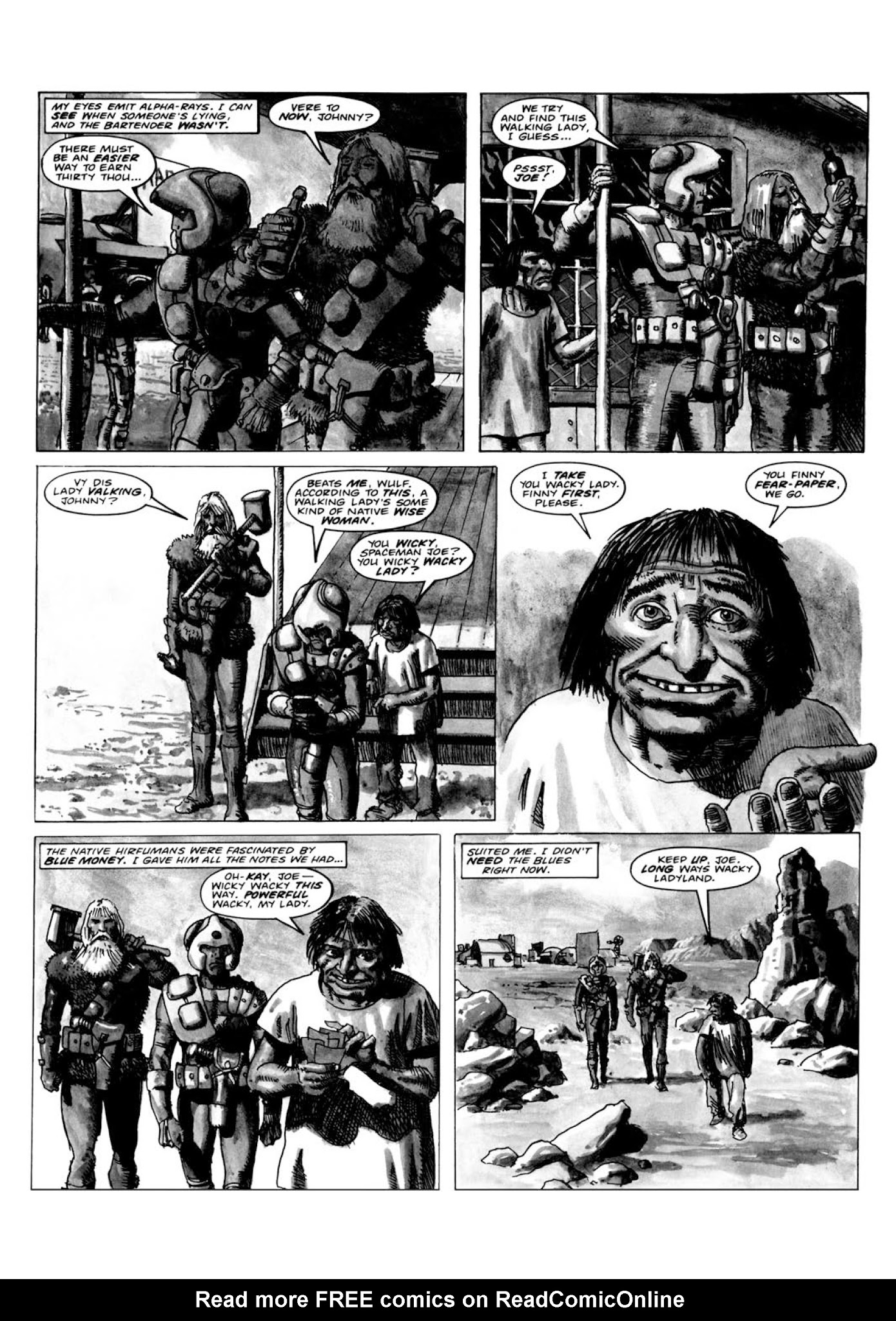 Read online Strontium Dog: Search/Destroy Agency Files comic -  Issue # TPB 4 - 378