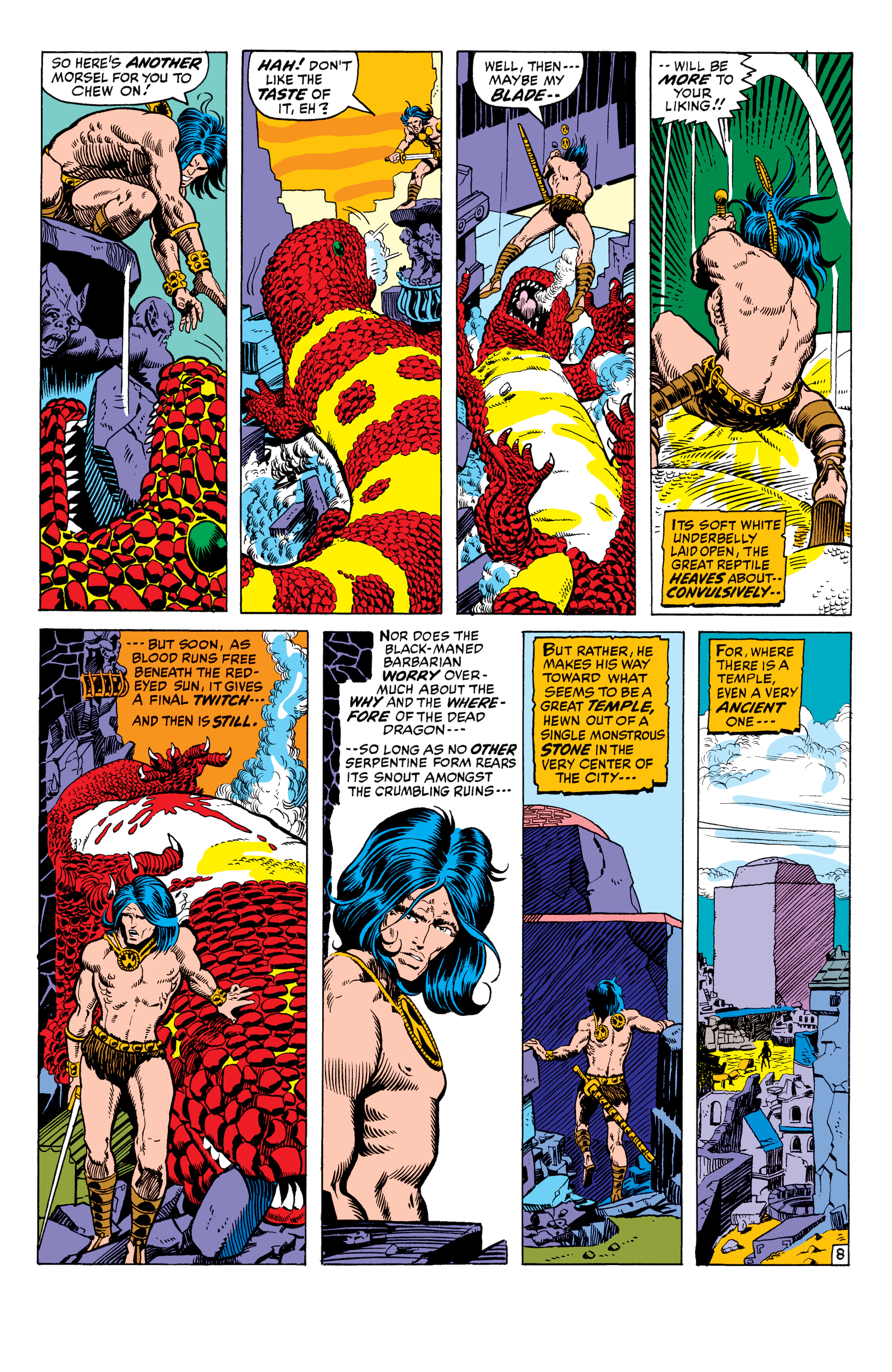 Read online Conan The Barbarian Epic Collection: The Original Marvel Years - The Coming Of Conan comic -  Issue # TPB (Part 2) - 63