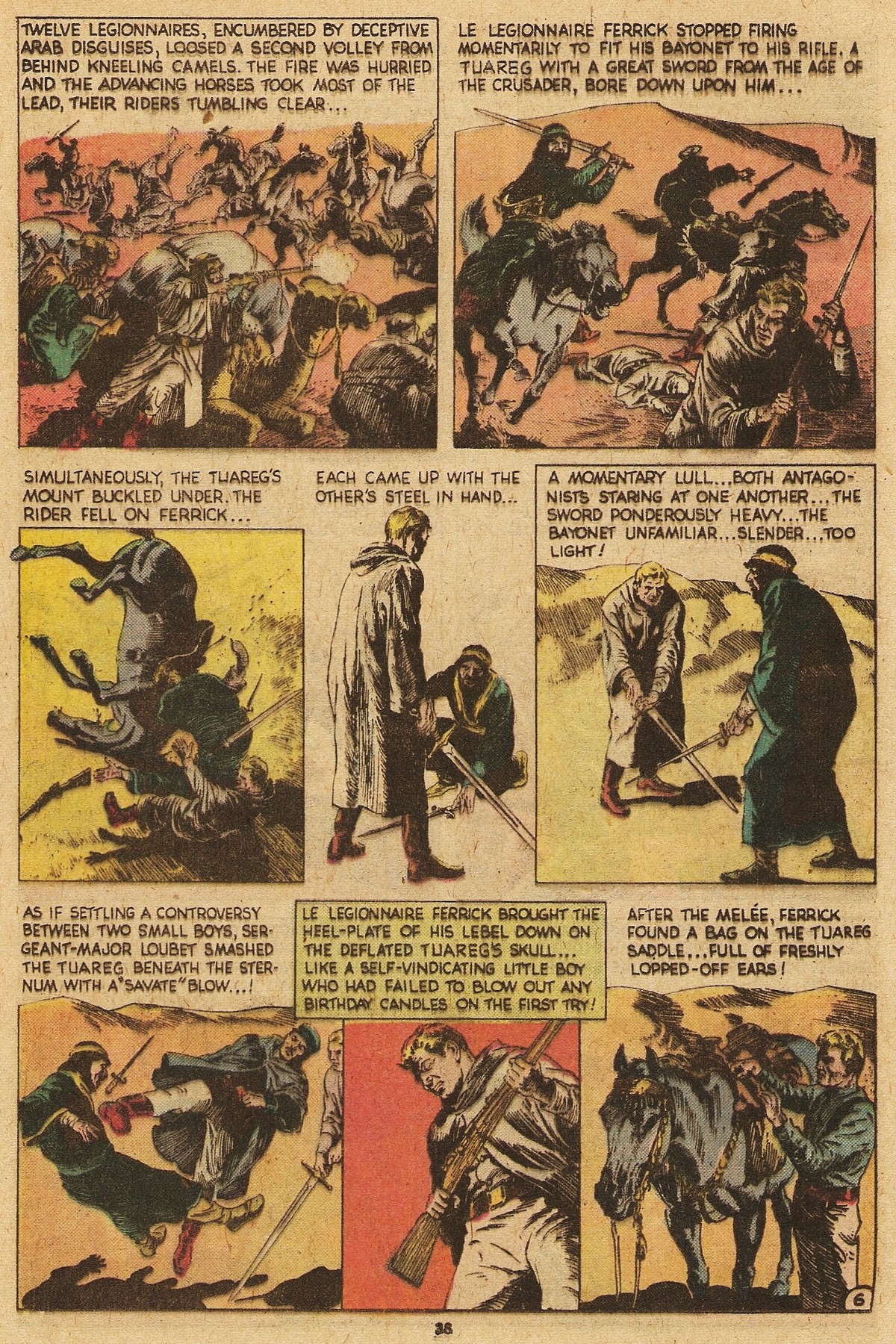 Read online Weird War Tales (1971) comic -  Issue #36 - 38