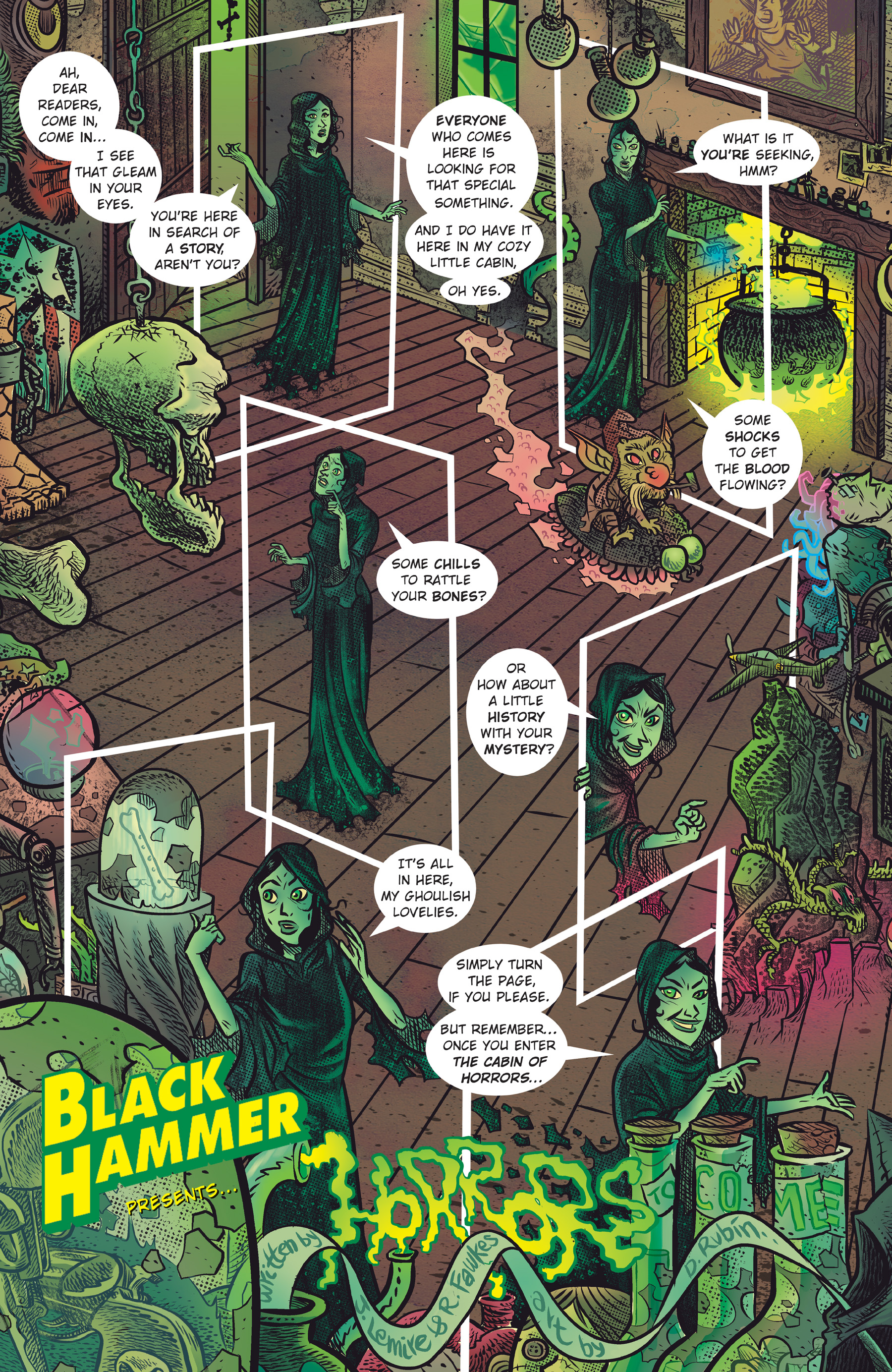 Read online Free Comic Book Day 2022 comic -  Issue # Stranger Things ft. Black Hammer - 17