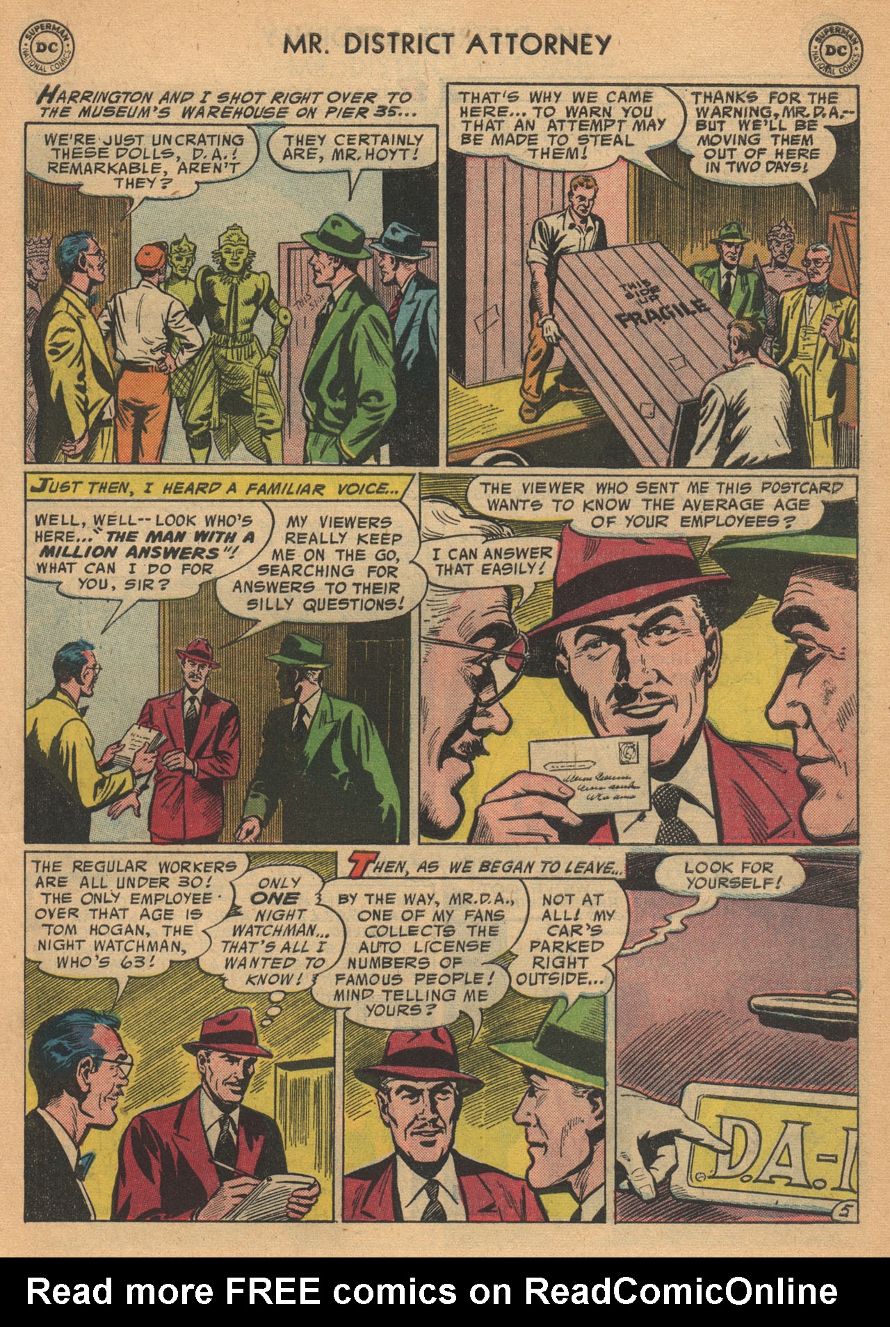 Read online Mr. District Attorney comic -  Issue #56 - 7