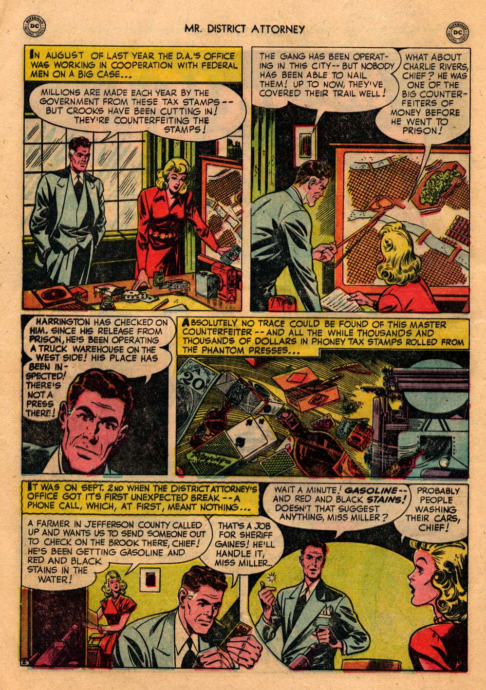 Read online Mr. District Attorney comic -  Issue #17 - 40