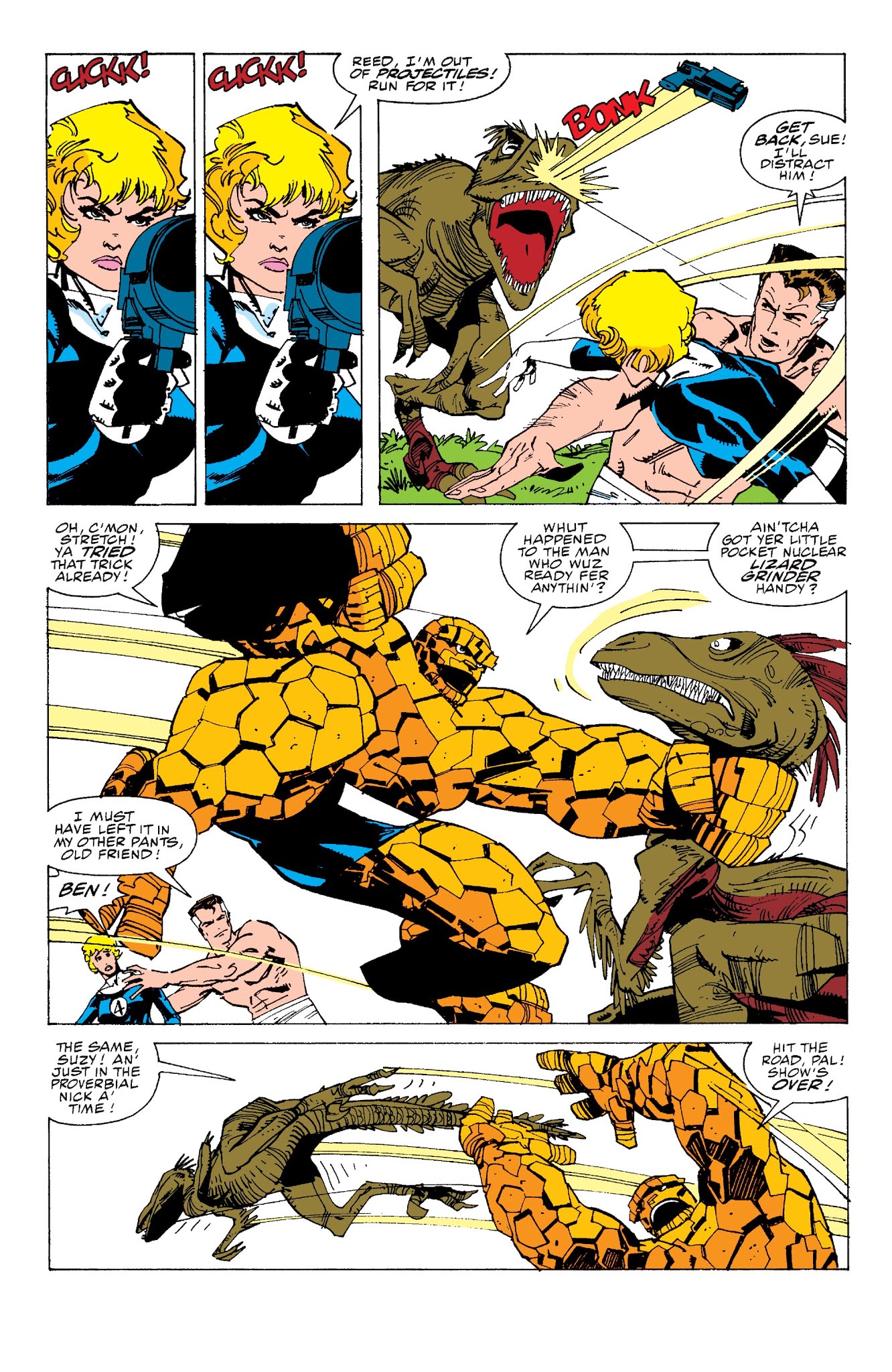 Read online Fantastic Four Visionaries: Walter Simonson comic -  Issue # TPB 2 (Part 1) - 92