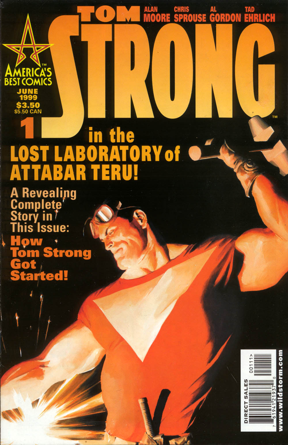 Read online Tom Strong comic -  Issue #1 - 1