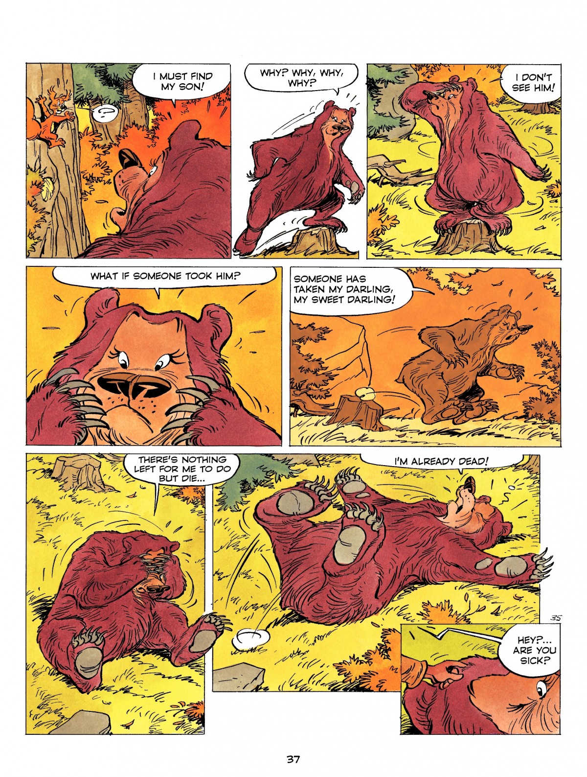 Read online Yakari comic -  Issue #10 - 37