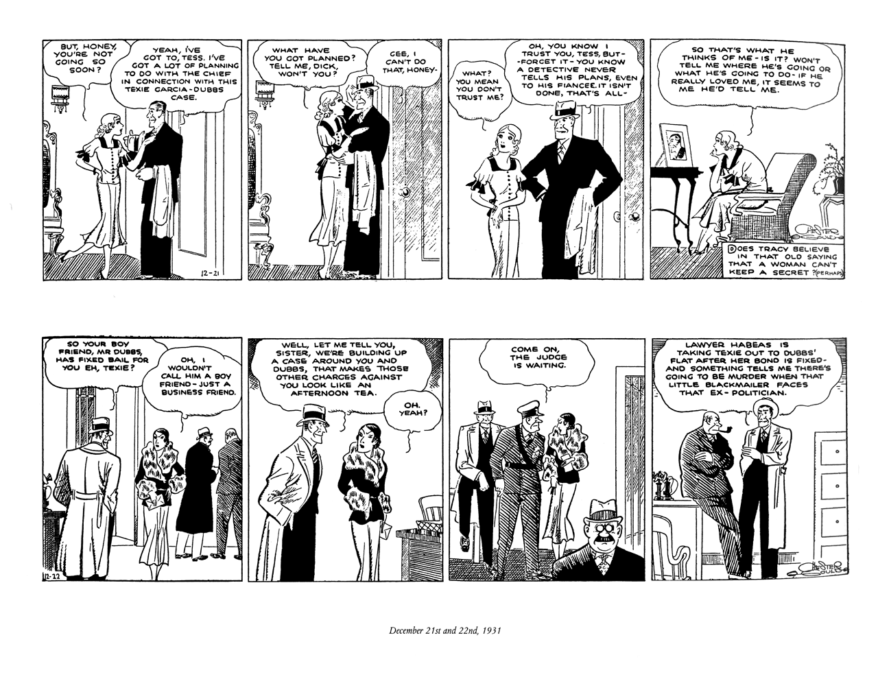 Read online The Complete Chester Gould's Dick Tracy comic -  Issue # TPB 1 (Part 1) - 54