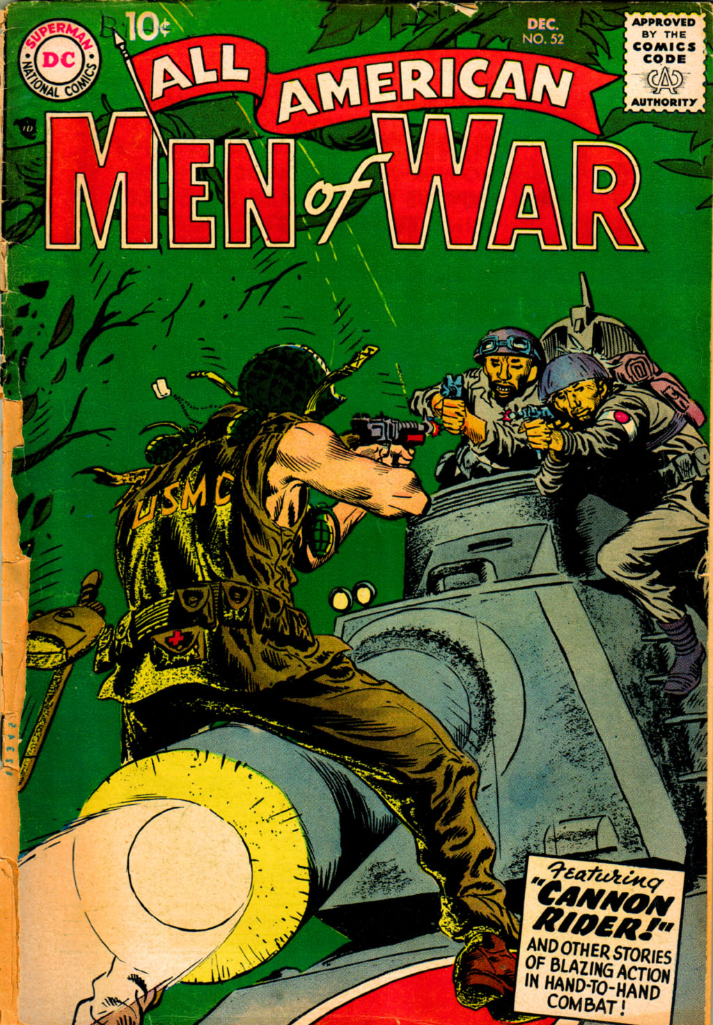 Read online All-American Men of War comic -  Issue #52 - 1