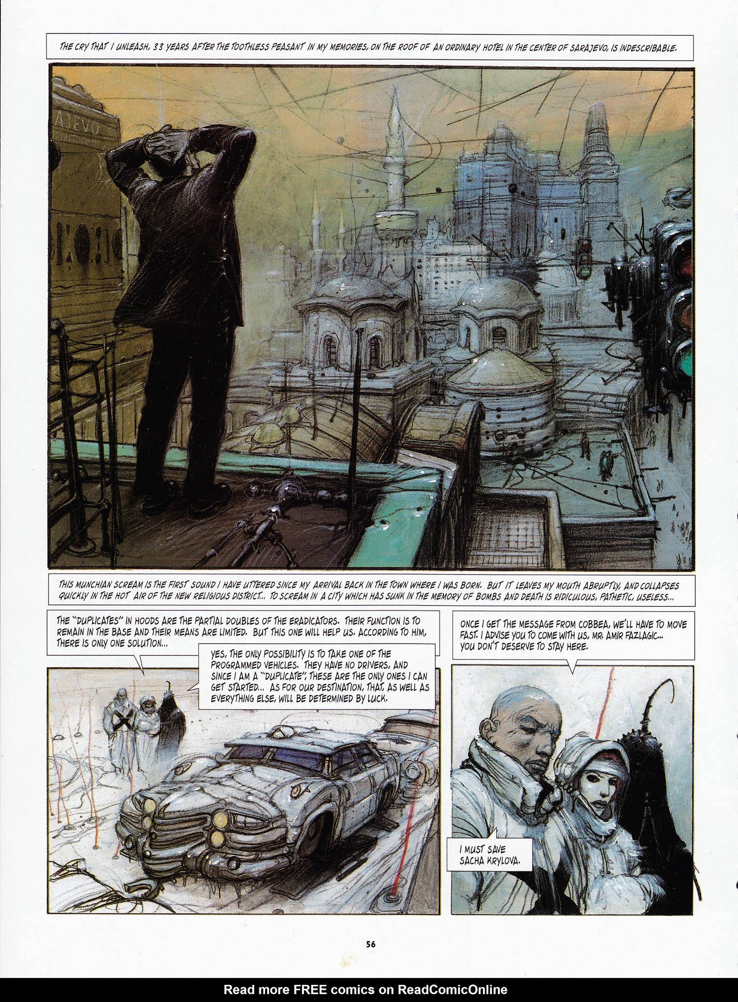 Read online The Bilal Library comic -  Issue # TPB 1 - 54