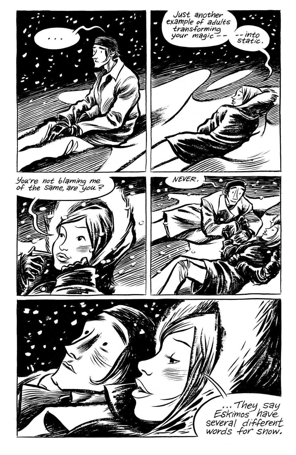 Read online Blankets comic -  Issue #2 - 28
