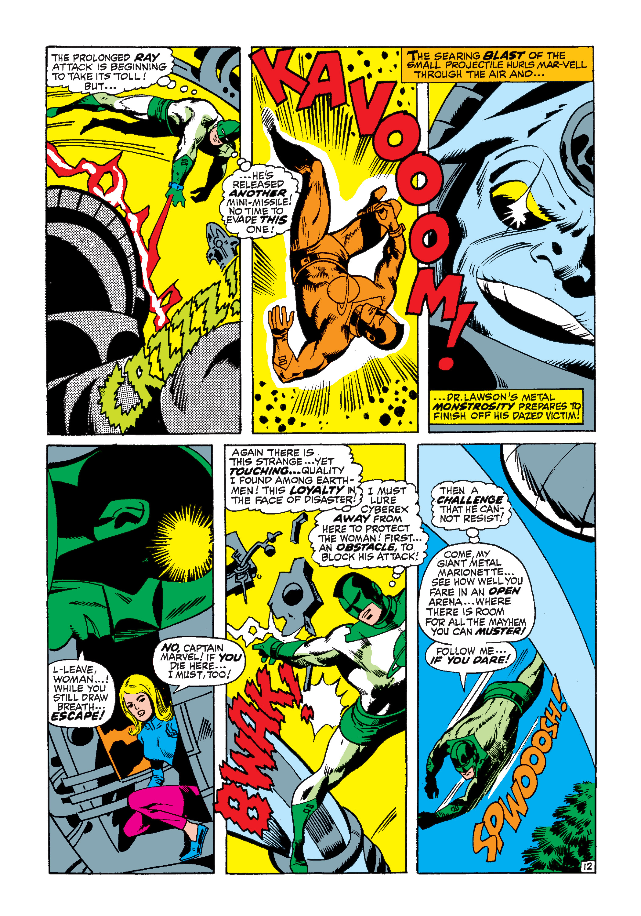 Read online Marvel Masterworks: Captain Marvel comic -  Issue # TPB 1 (Part 3) - 25