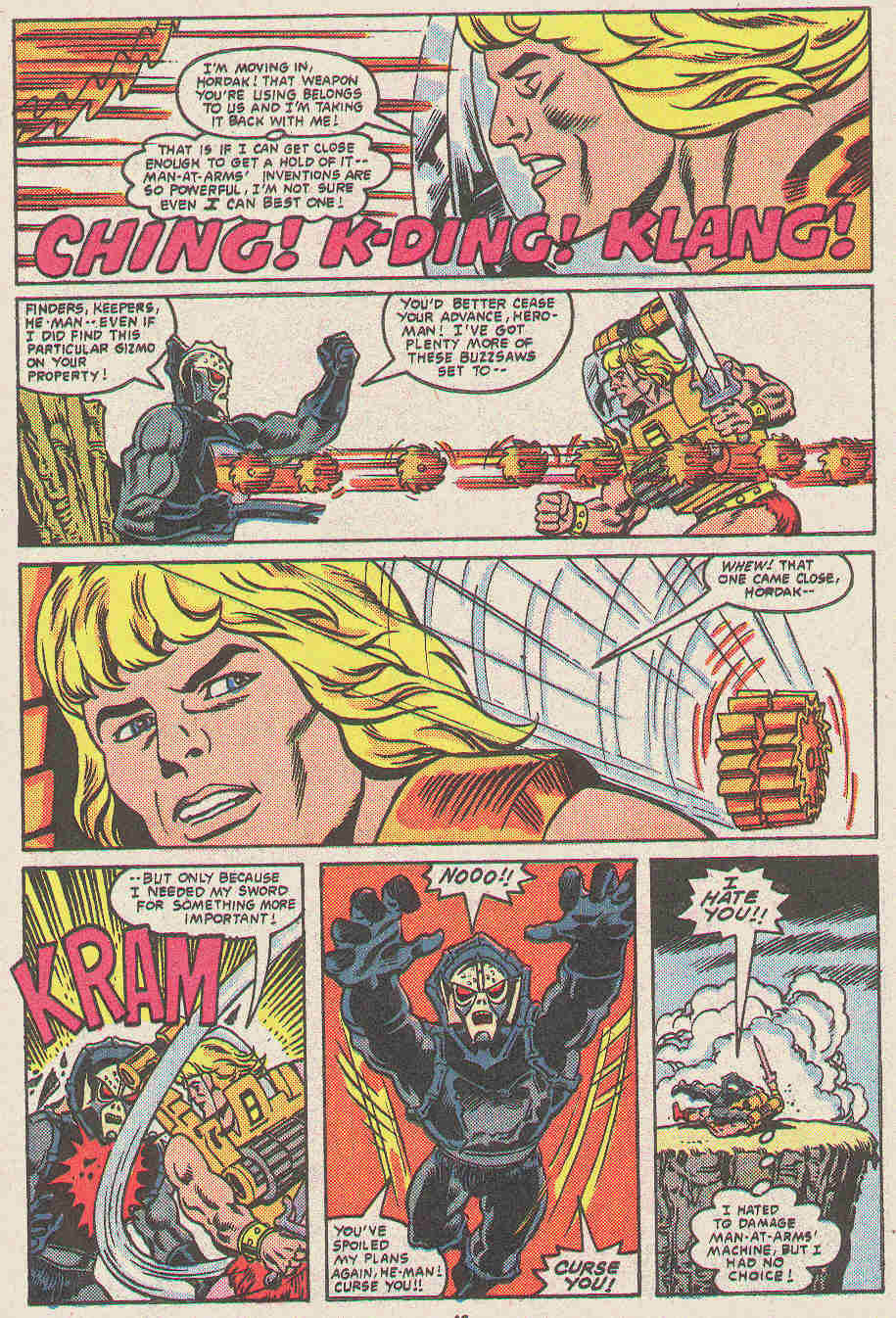 Read online Masters of the Universe (1986) comic -  Issue #8 - 17