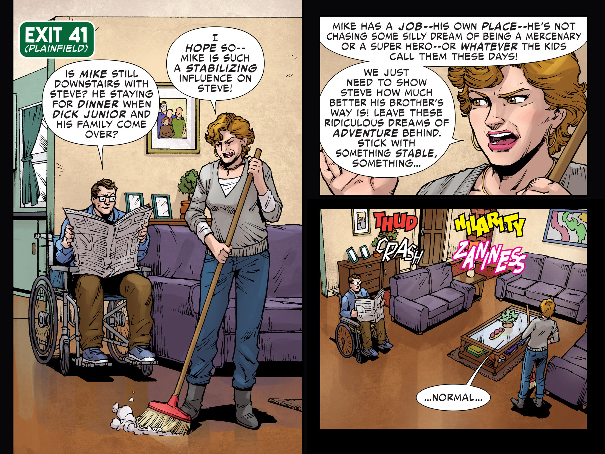 Read online Slapstick Infinite Comic comic -  Issue #4 - 3