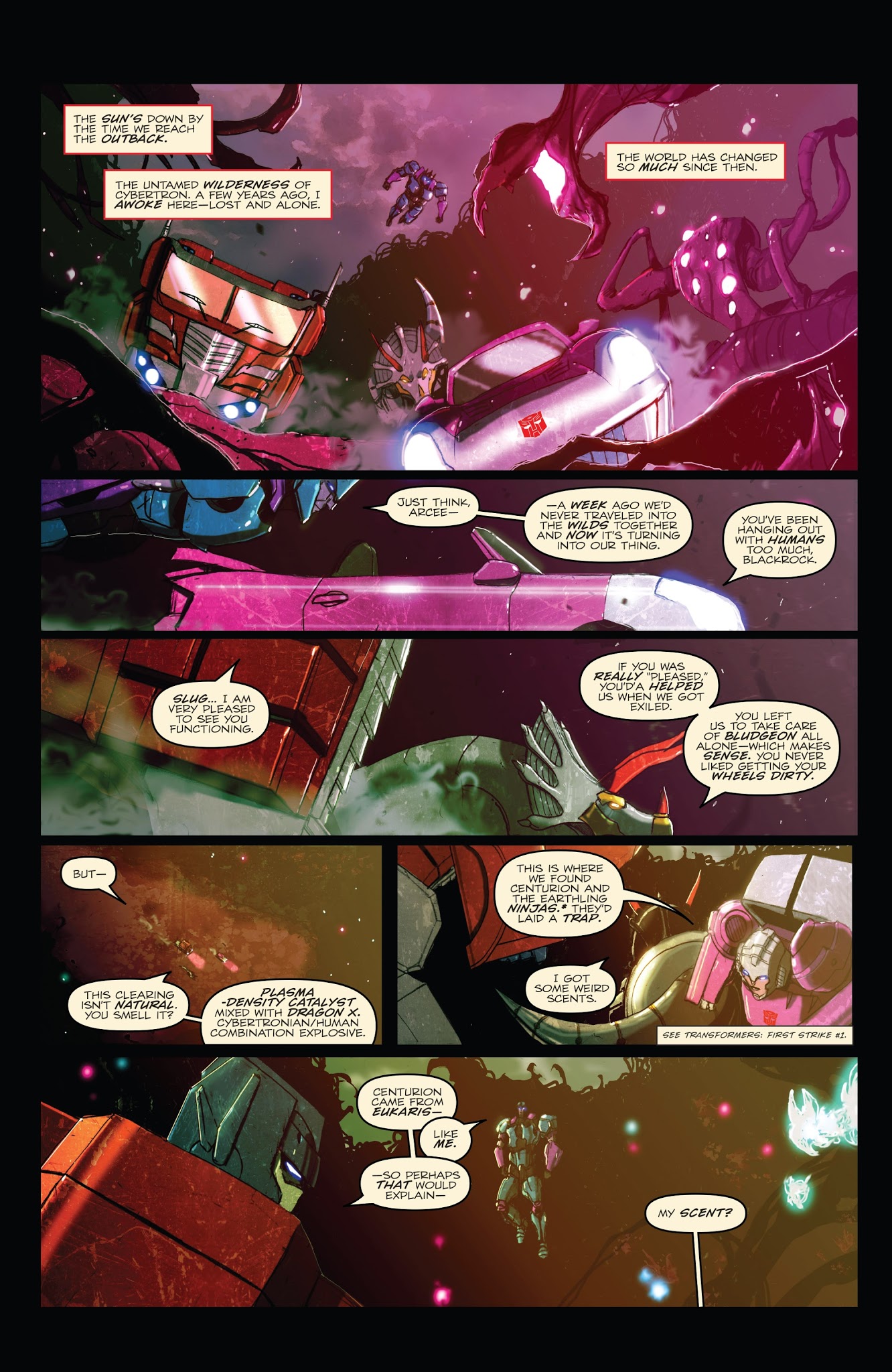 Read online Optimus Prime comic -  Issue #13 - 19