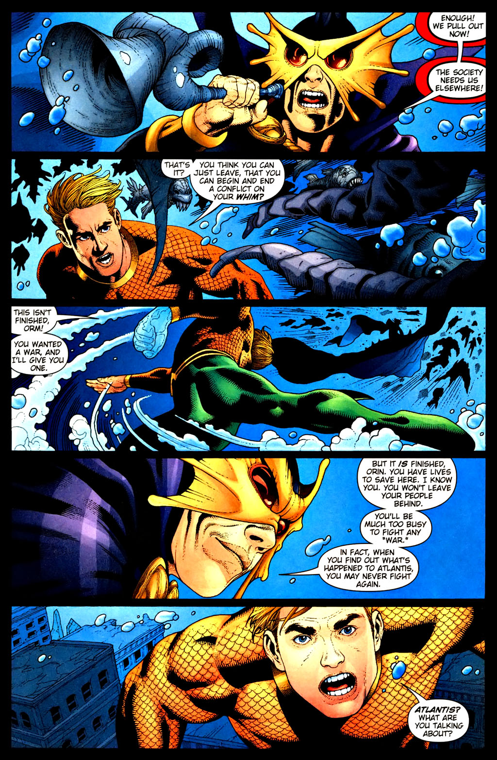 Read online Aquaman (2003) comic -  Issue #37 - 21