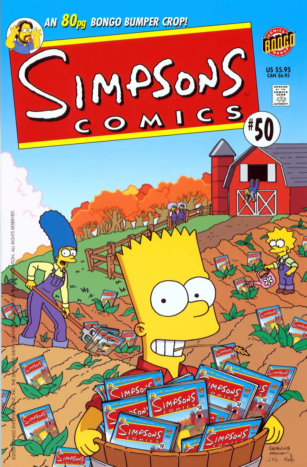 Read online Simpsons Comics comic -  Issue #50 - 1
