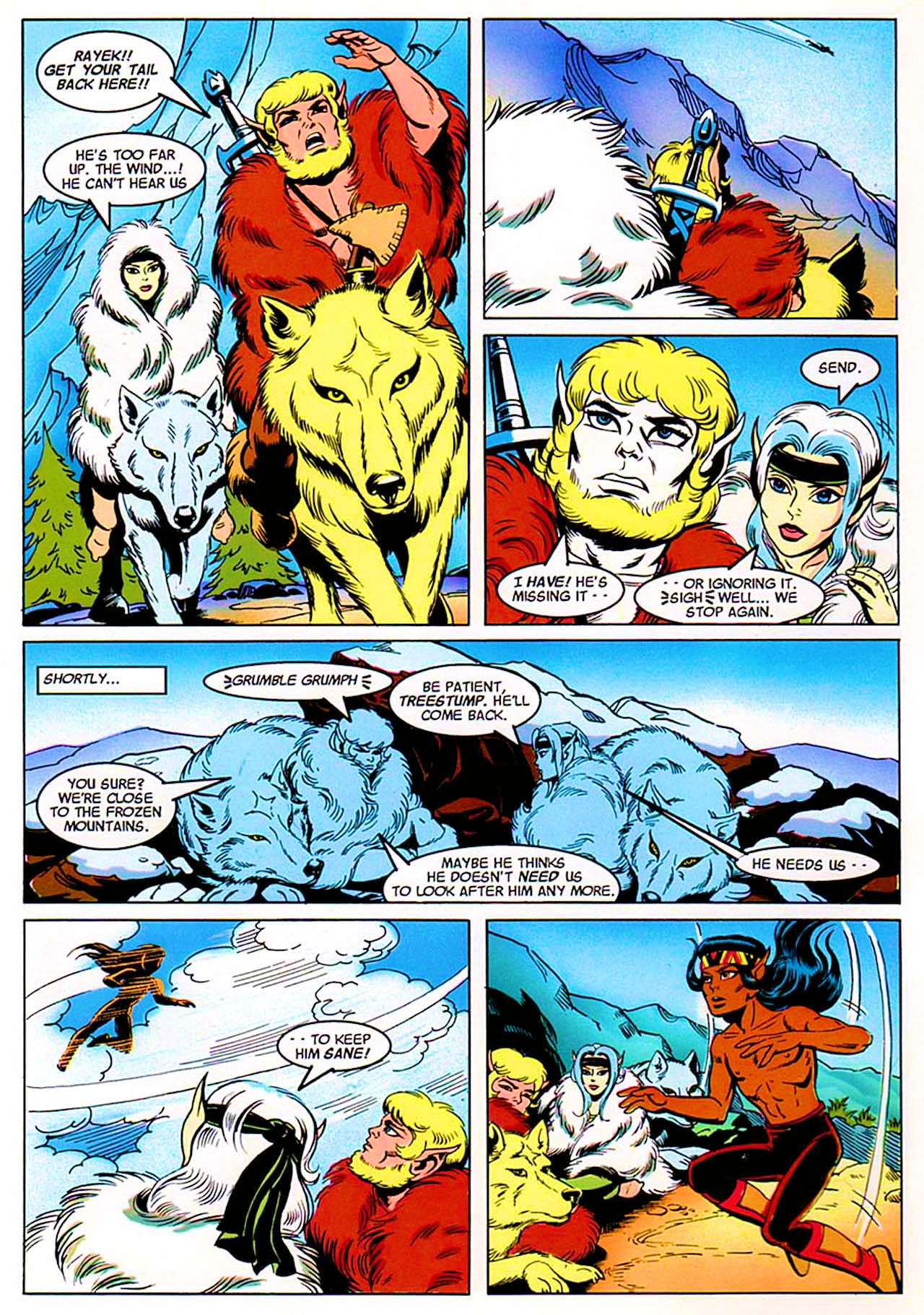 Read online ElfQuest: Kings of the Broken Wheel comic -  Issue #1 - 17