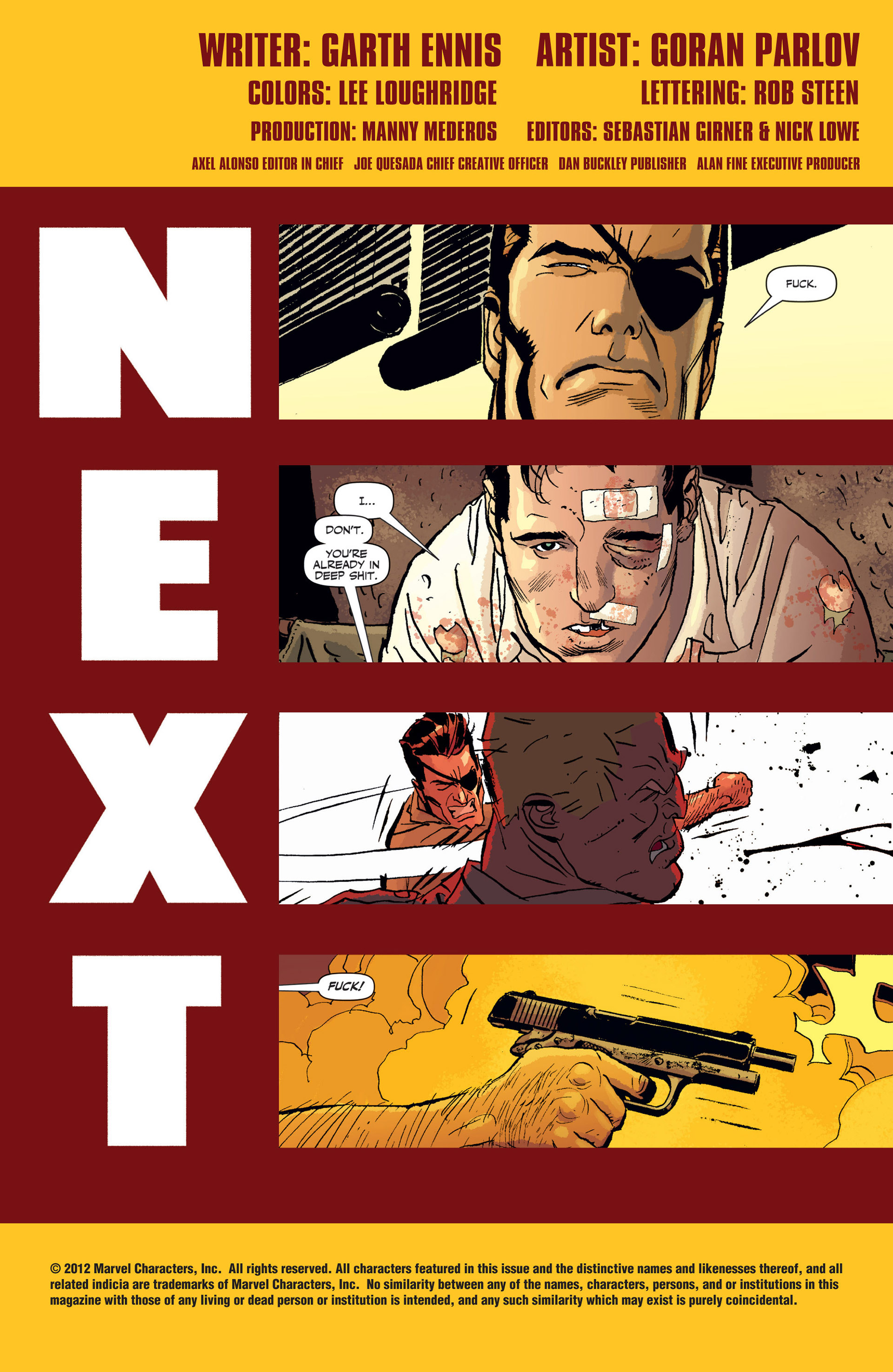Read online Fury MAX comic -  Issue #1 - 23