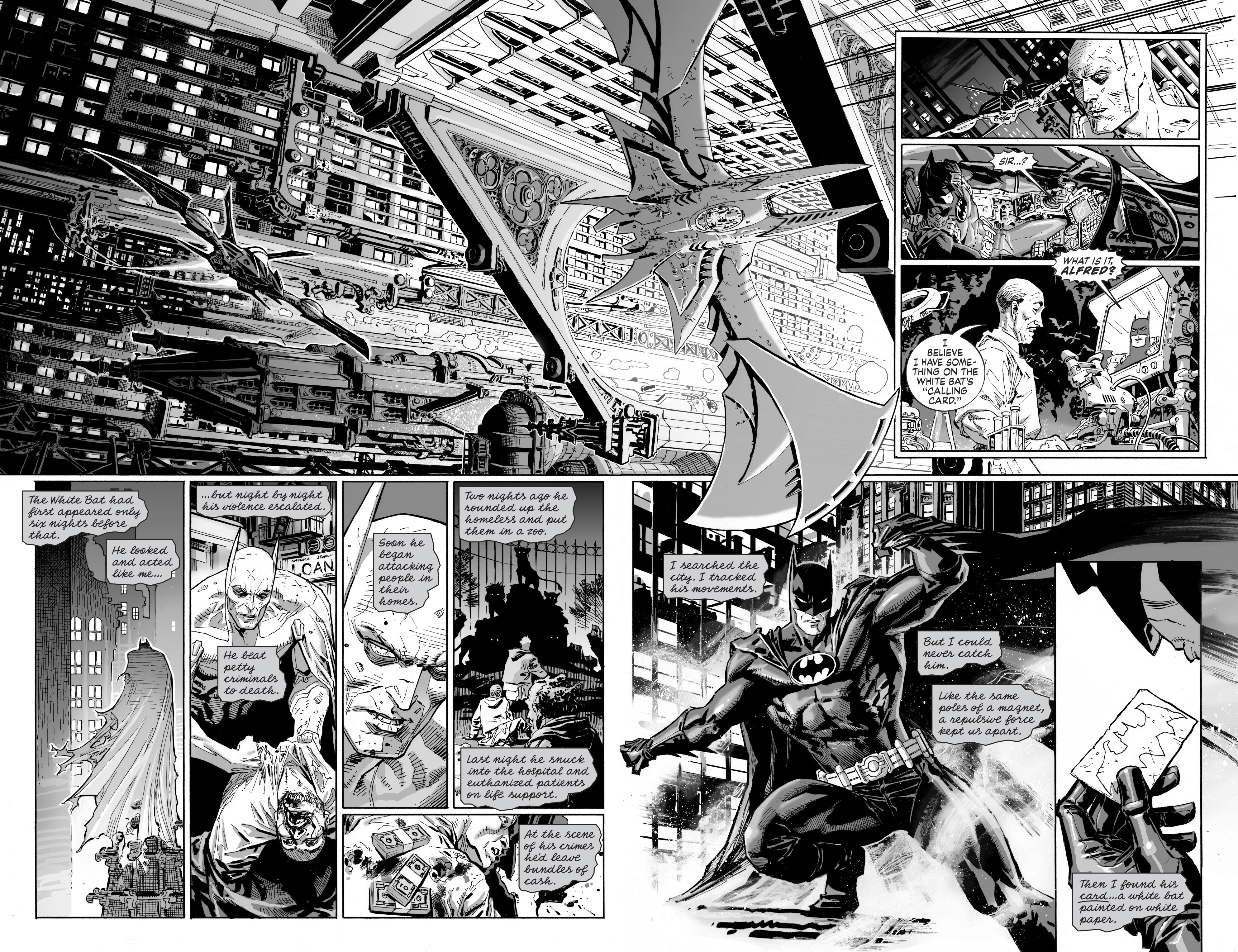 Read online Batman Black & White comic -  Issue #2 - 34