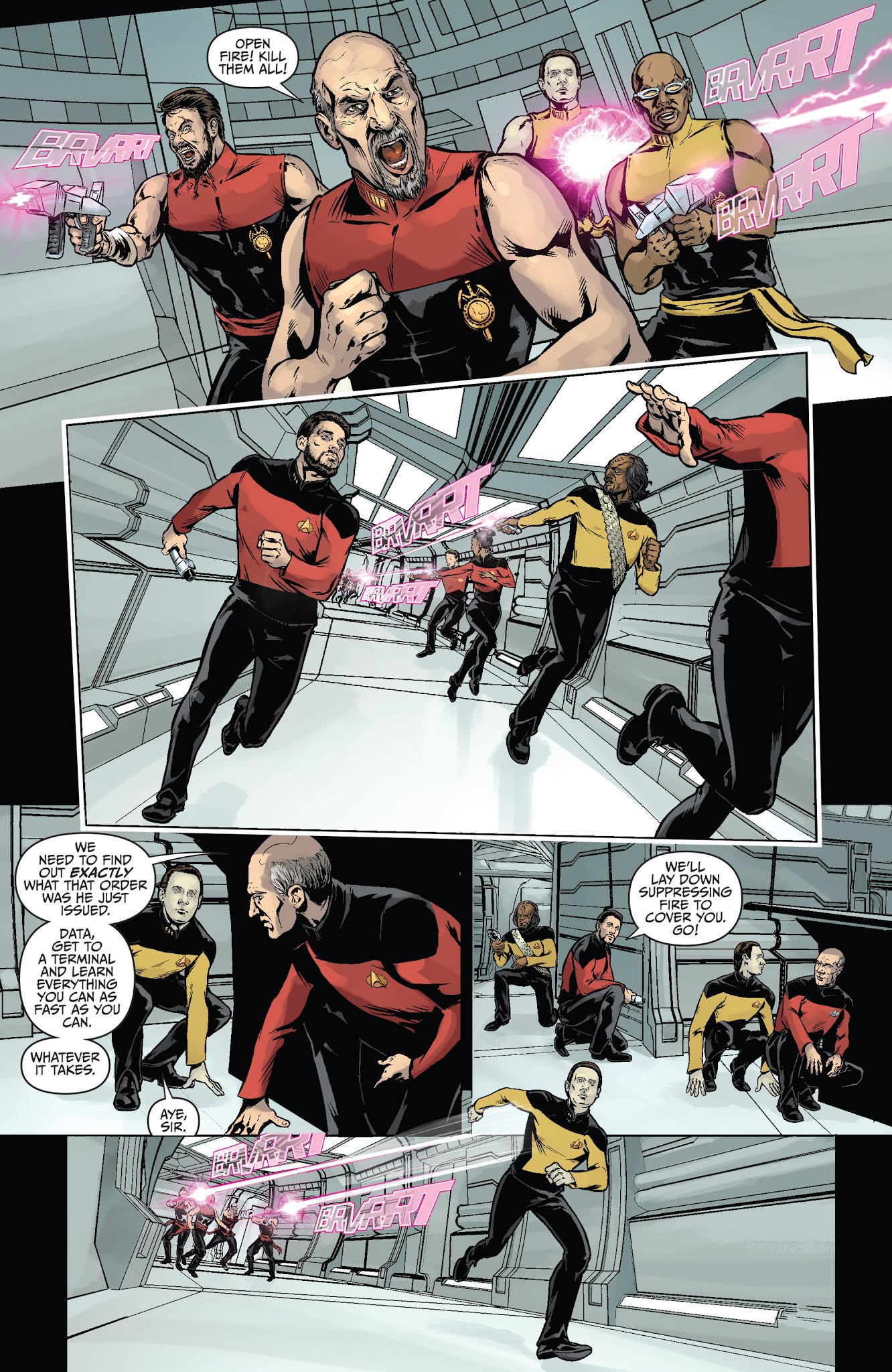 Read online Star Trek: The Next Generation: Through the Mirror comic -  Issue #5 - 6