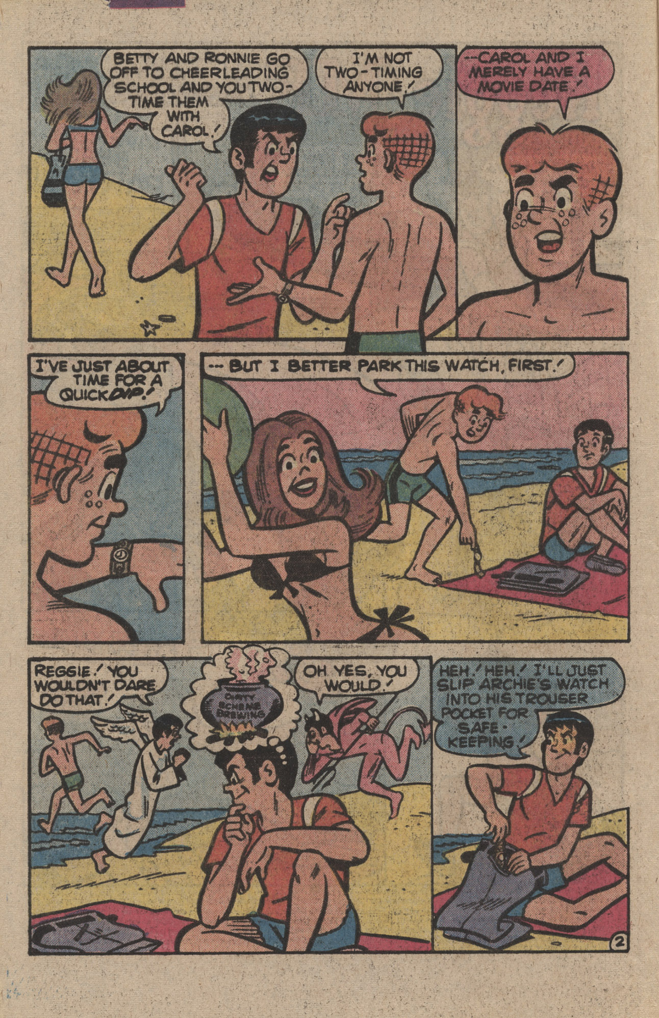 Read online Reggie and Me (1966) comic -  Issue #117 - 4
