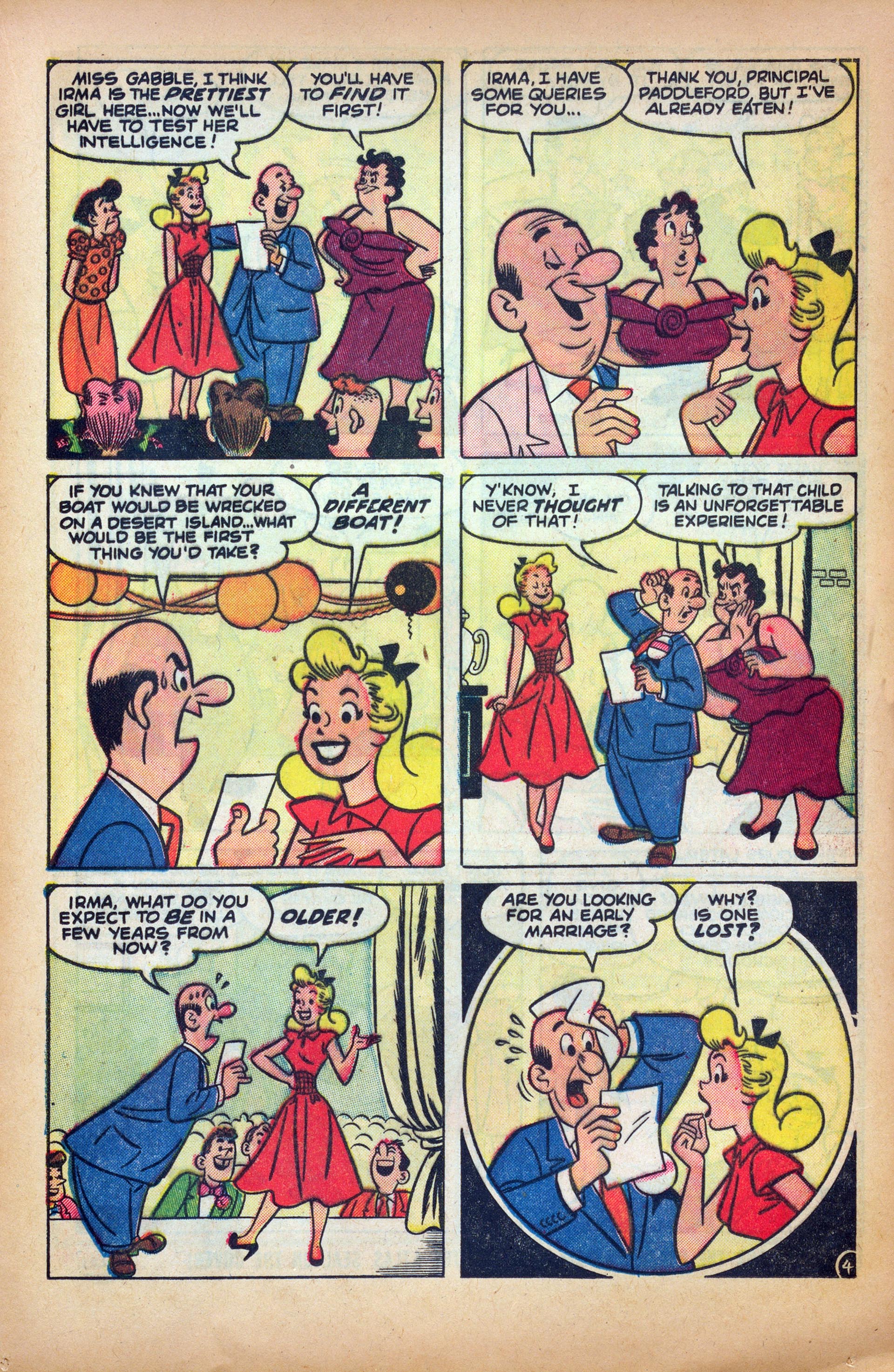 Read online My Friend Irma comic -  Issue #36 - 13