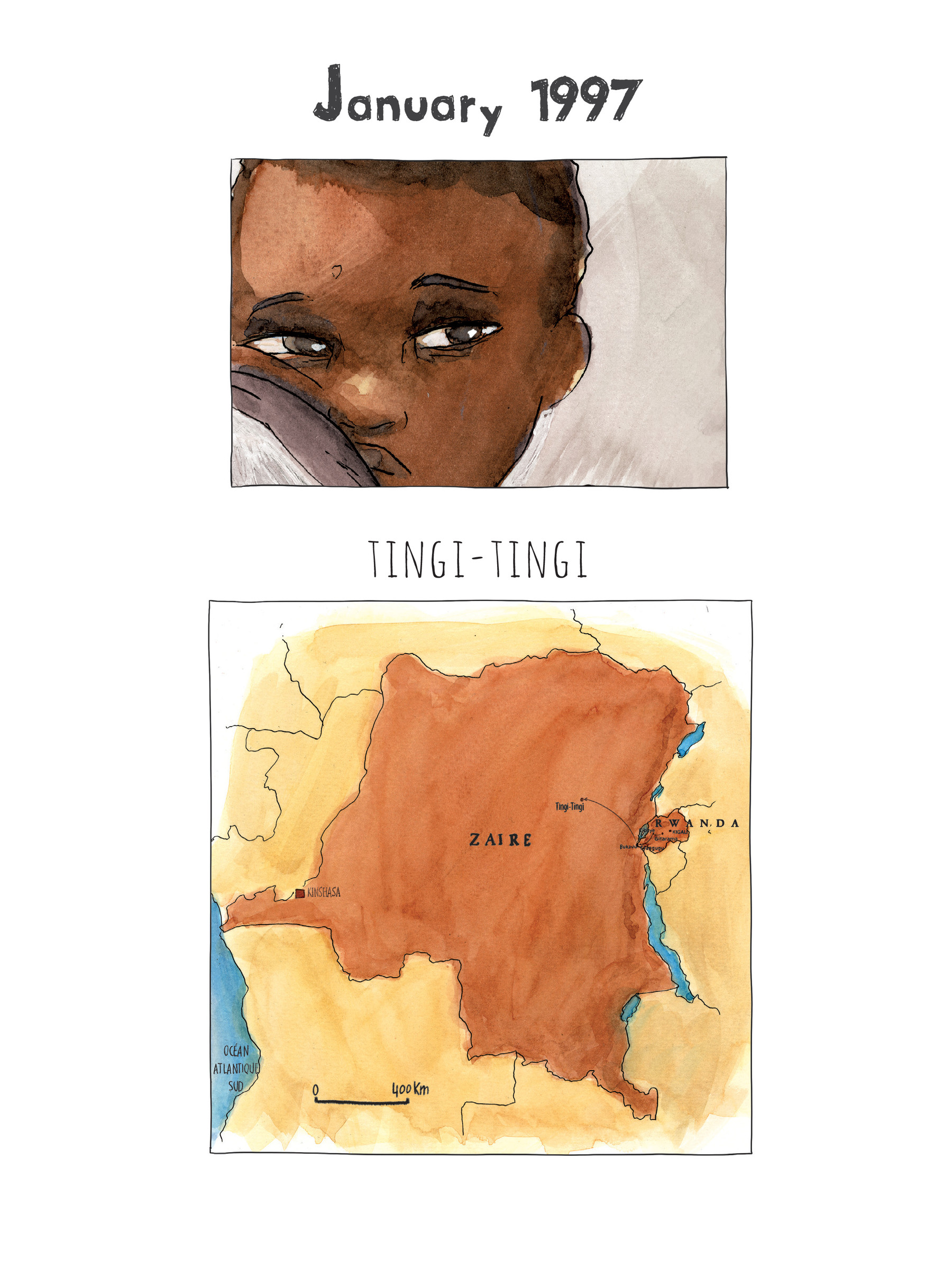 Read online Alice on the Run: One Child's Journey Through the Rwandan Civil War comic -  Issue # TPB - 53