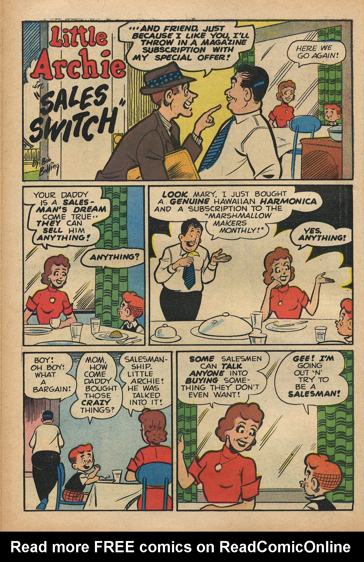 Read online Little Archie (1956) comic -  Issue #4 - 16
